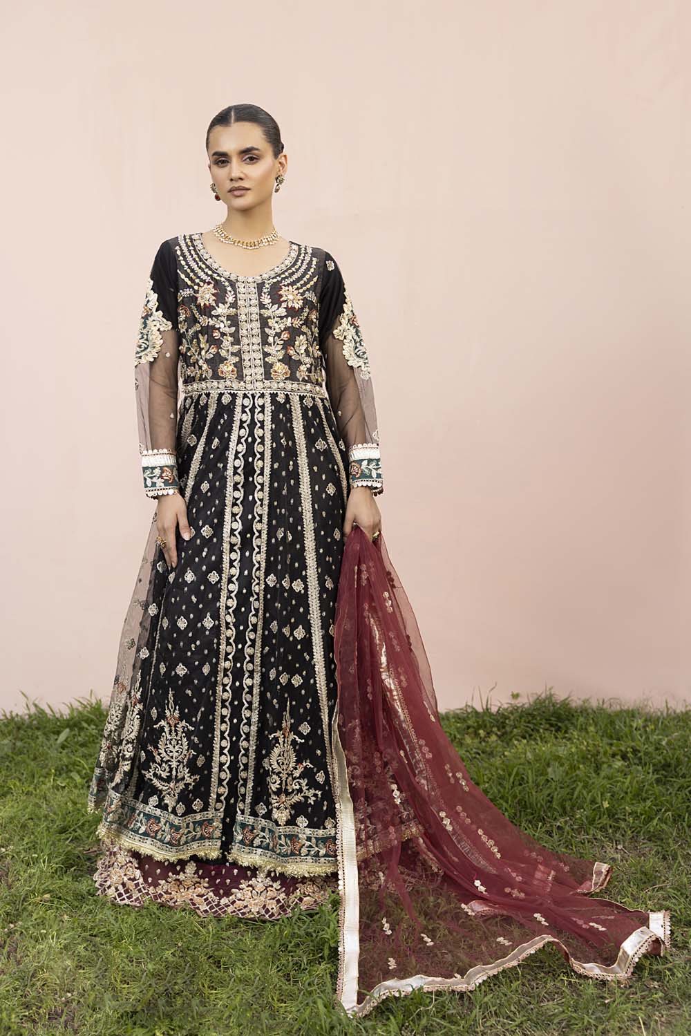 ZR-2360 | BLACK Zahra Rubab