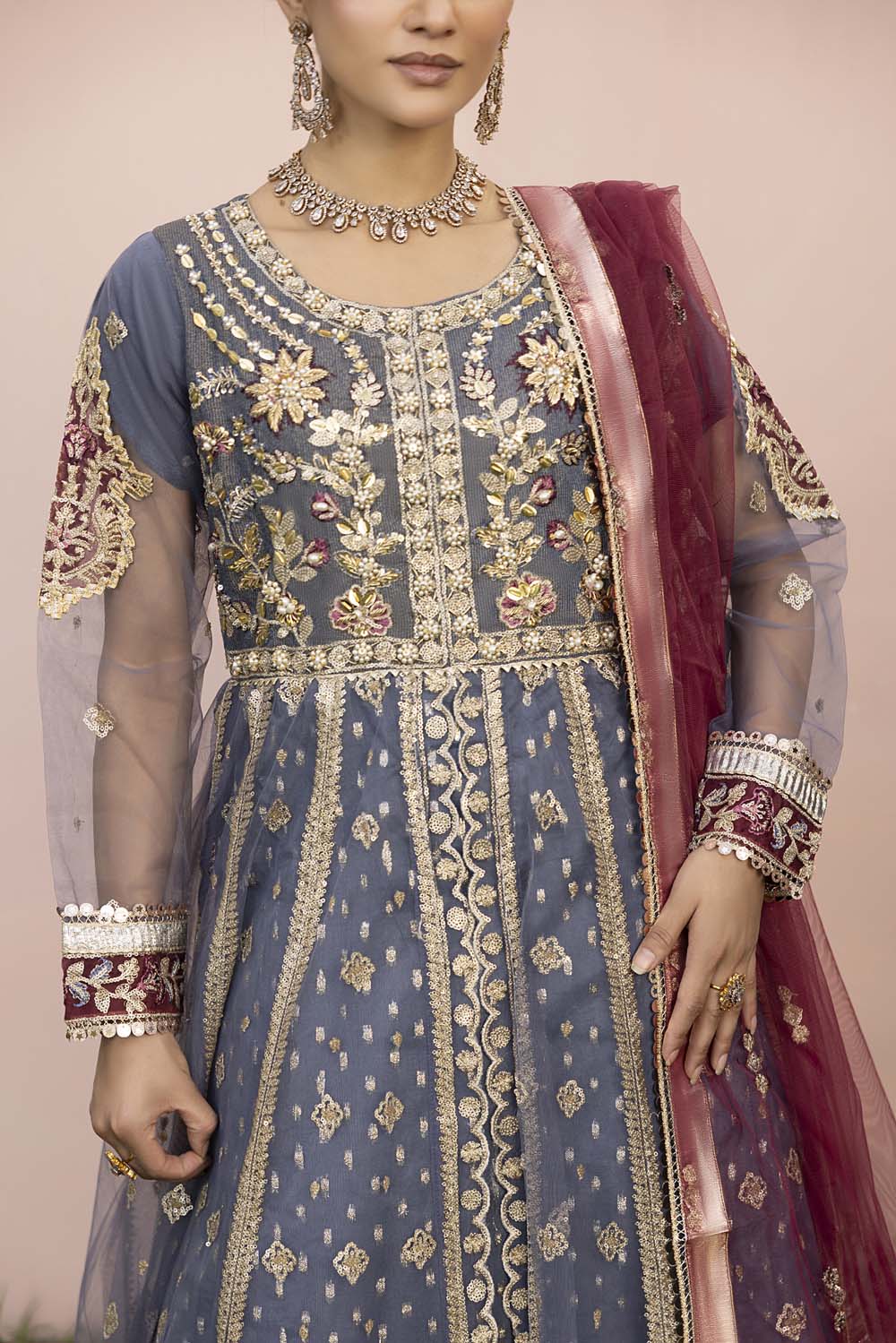 ZR-2360 | GREY Zahra Rubab