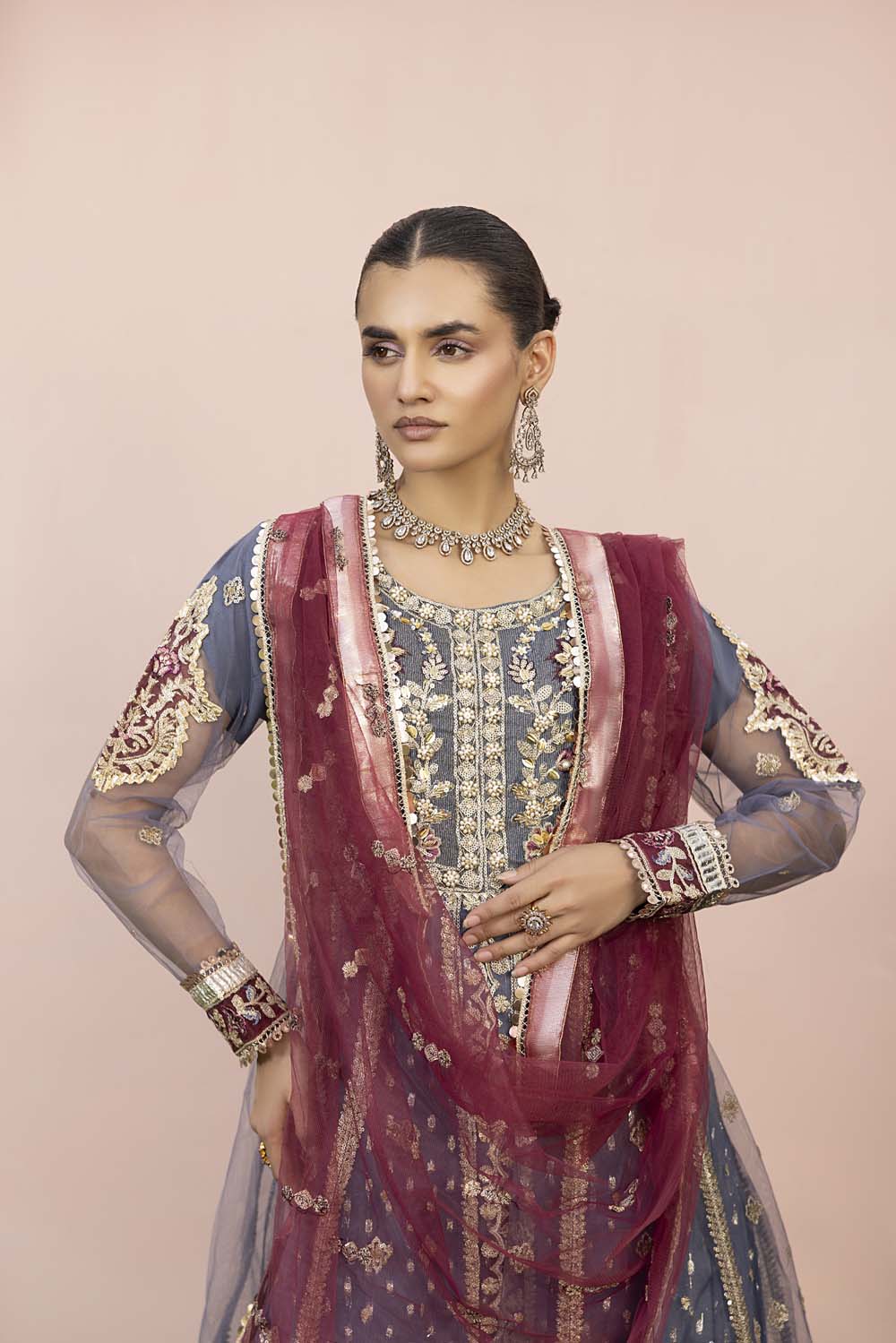 ZR-2360 | GREY Zahra Rubab