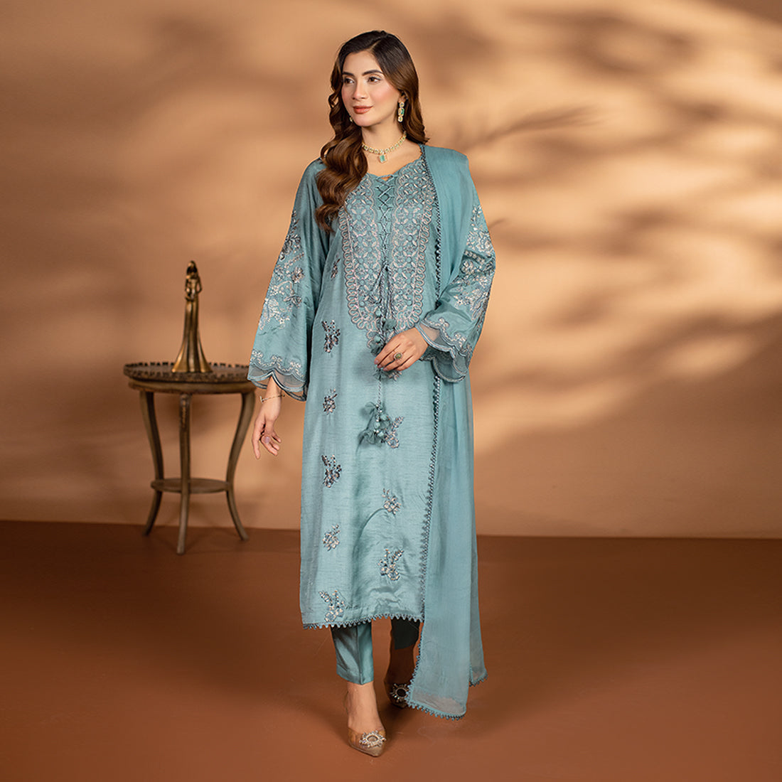 ZR-2508 | Turquoise Zahra Rubab