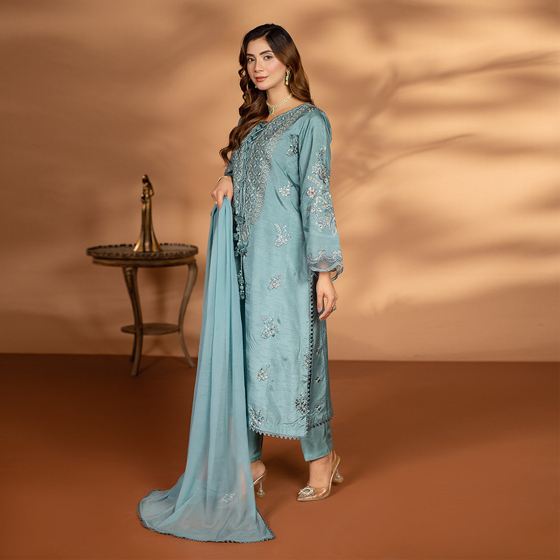 ZR-2508 | Turquoise Zahra Rubab