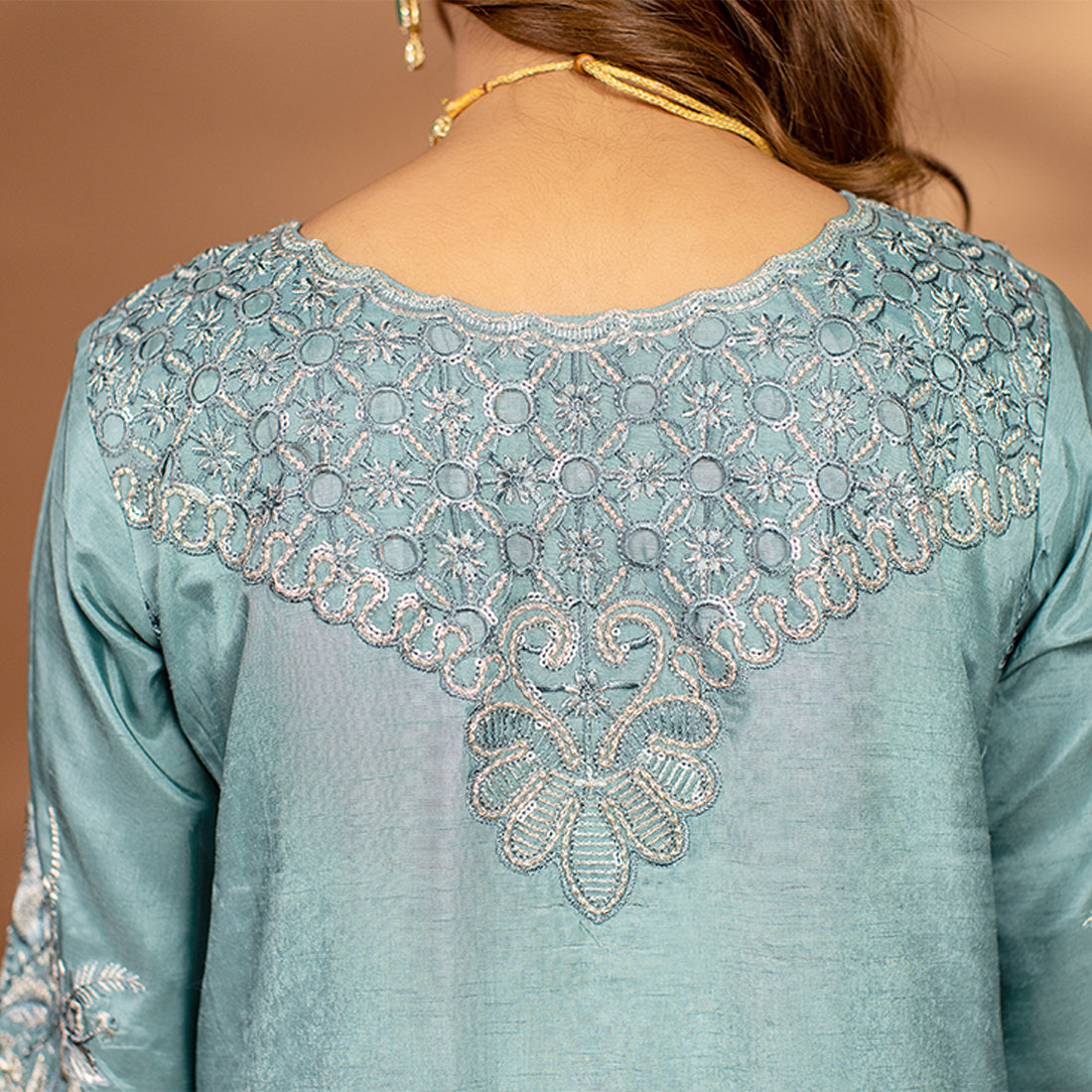 ZR-2508 | Turquoise Zahra Rubab