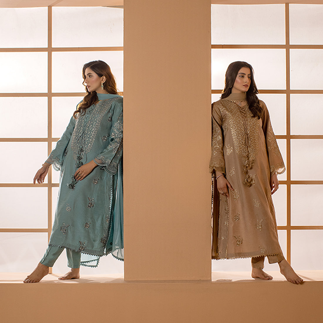 ZR-2508 | Turquoise Zahra Rubab