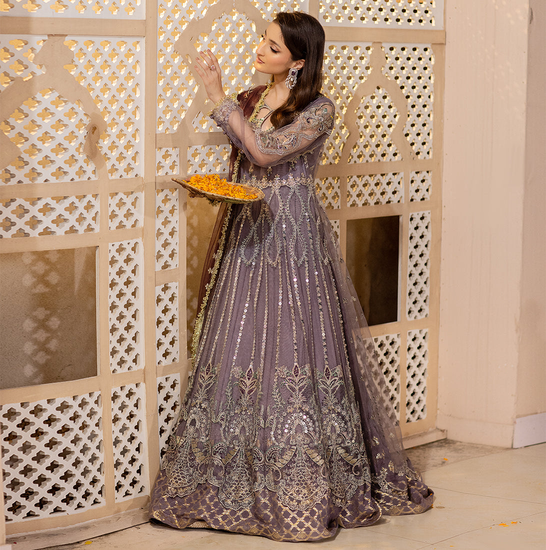ZR-2449 | Mauve | 3 PC Zahra Rubab