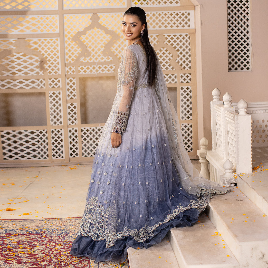 ZR-2450 | Grey | 3 PC Zahra Rubab