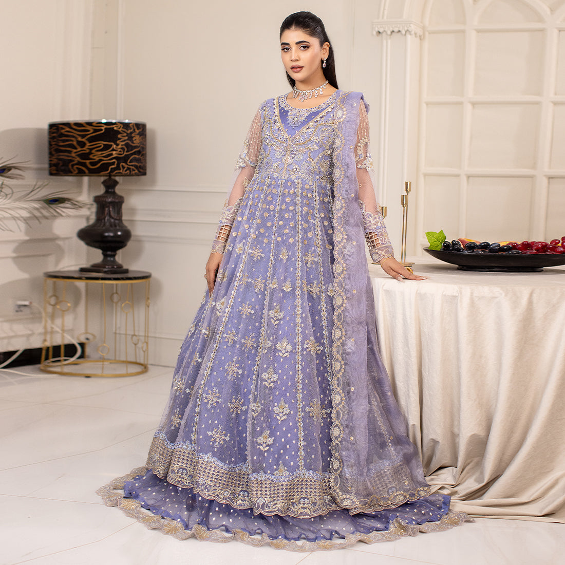 ZR-2447 | Purple | 3 PC Zahra Rubab