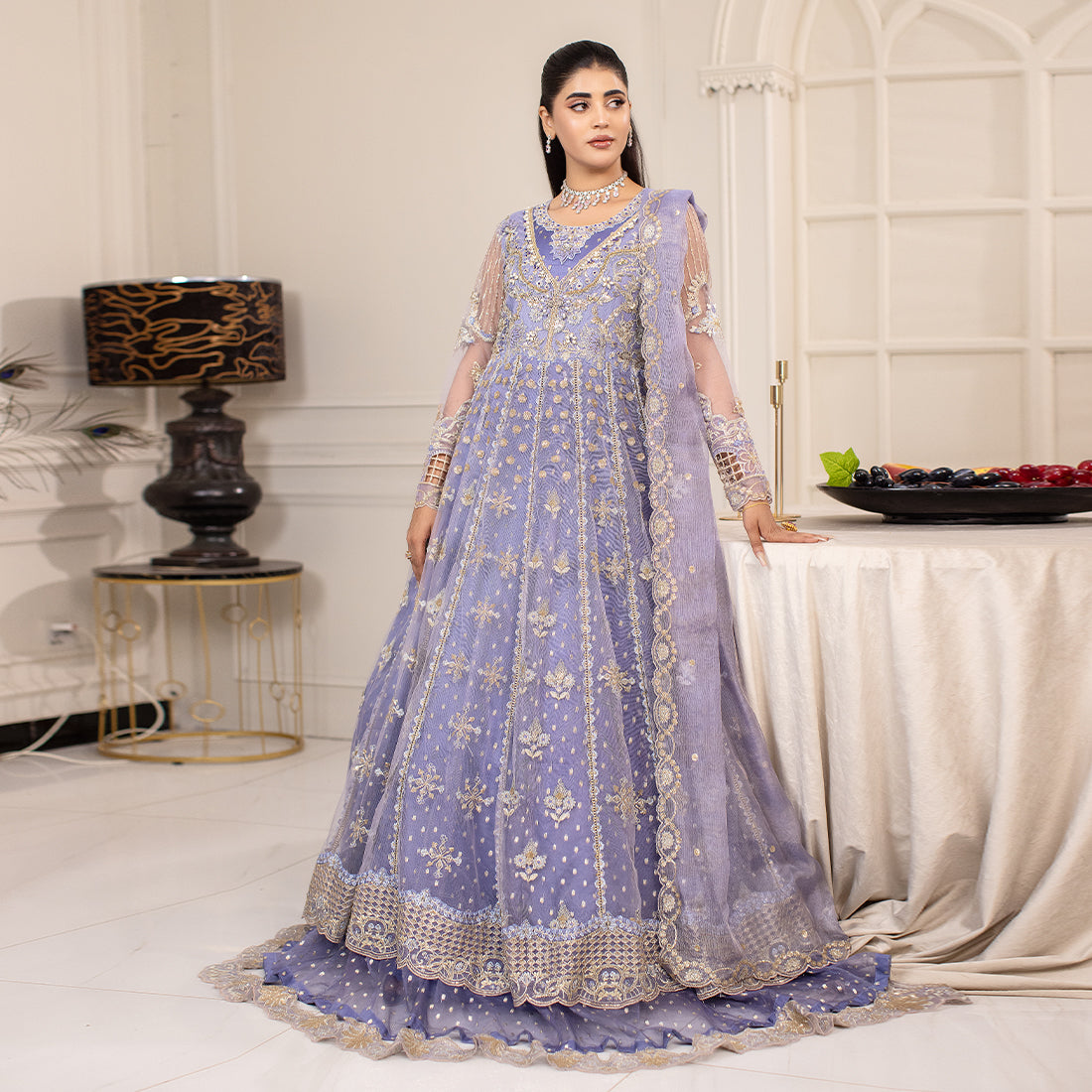 ZR-2447 | Purple | 3 PC Zahra Rubab