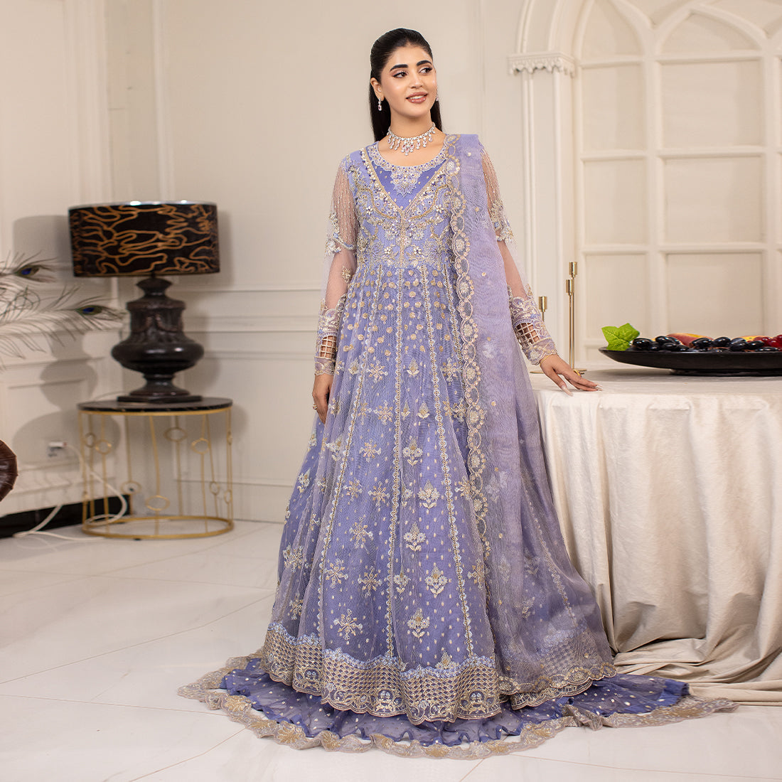 ZR-2447 | Purple | 3 PC Zahra Rubab
