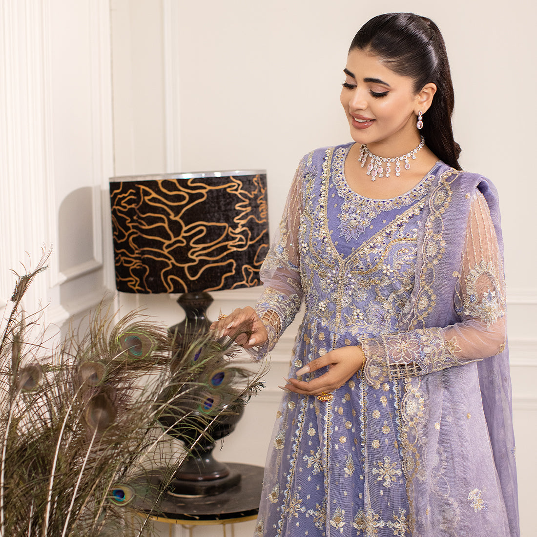 ZR-2447 | Purple | 3 PC Zahra Rubab