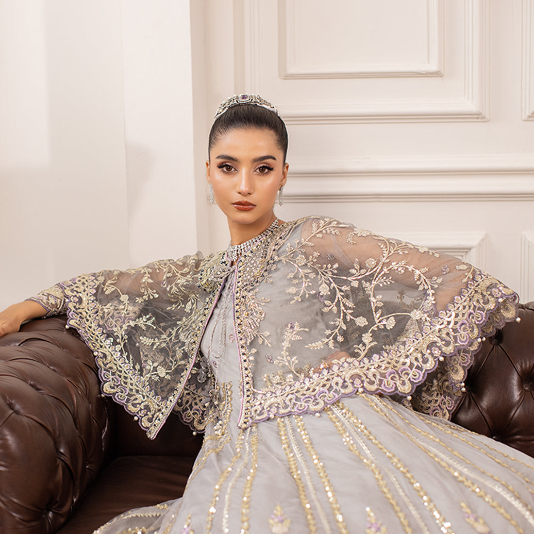 ZR-2448 | Grey | 4 PC Zahra Rubab
