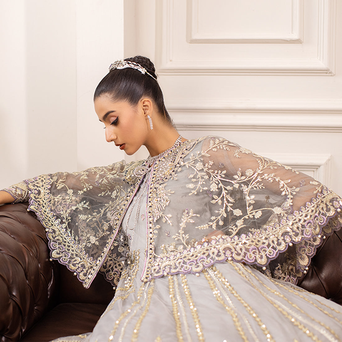 ZR-2448 | Grey | 4 PC Zahra Rubab