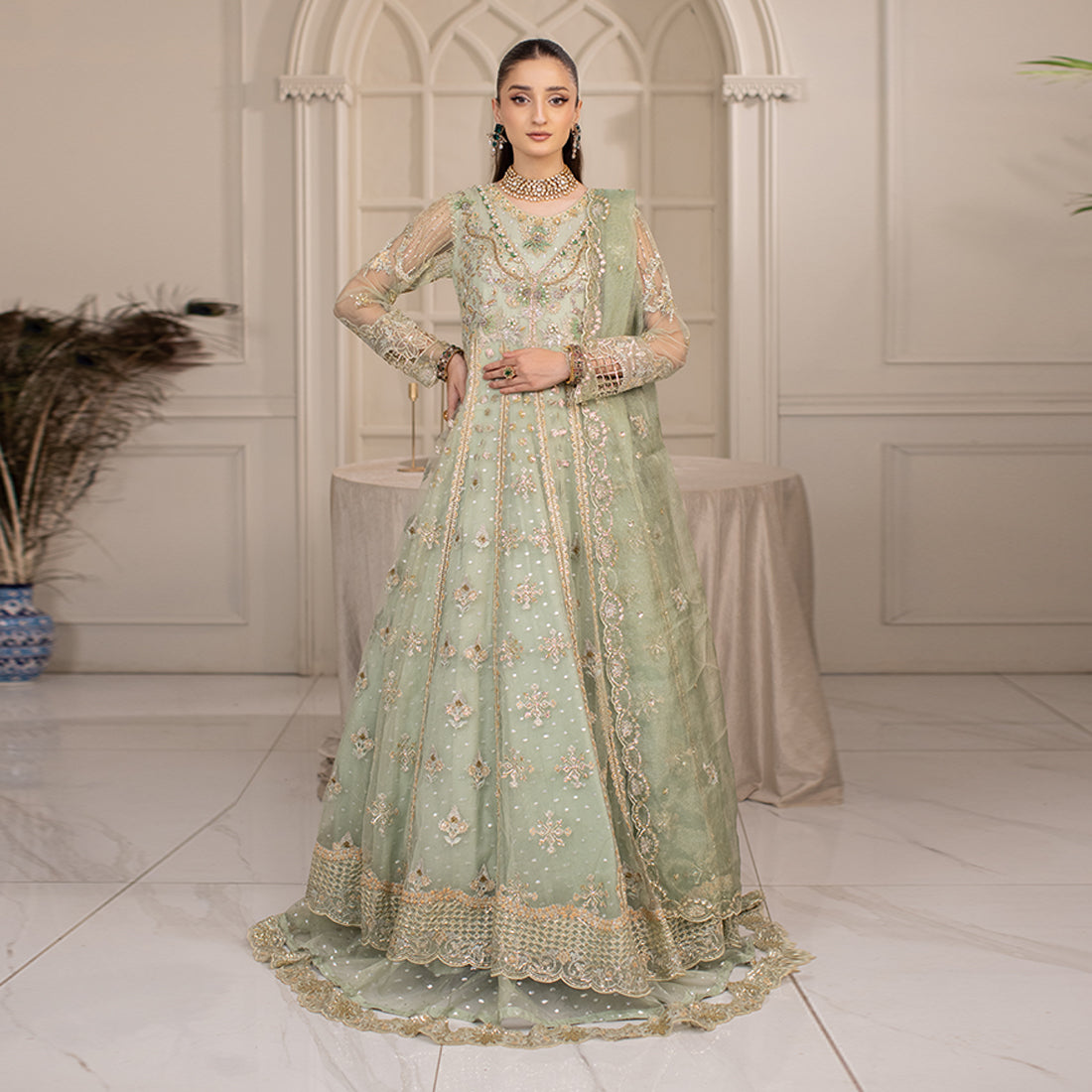 ZR-2447 | Pista | 3 PC Zahra Rubab