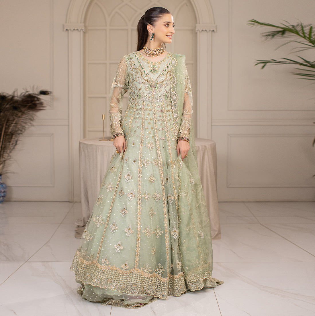 ZR-2447 | Pista | 3 PC Zahra Rubab