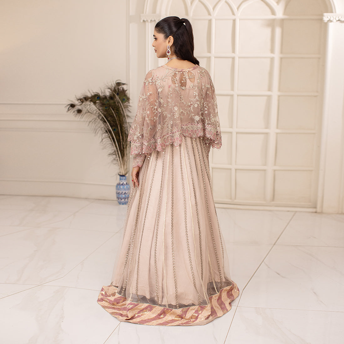 ZR-2448 | Tea Pink | 4 PC Zahra Rubab