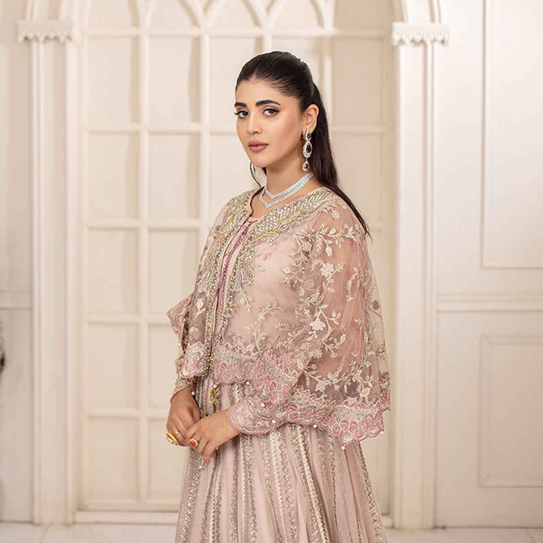 ZR-2448 | Tea Pink | 4 PC Zahra Rubab