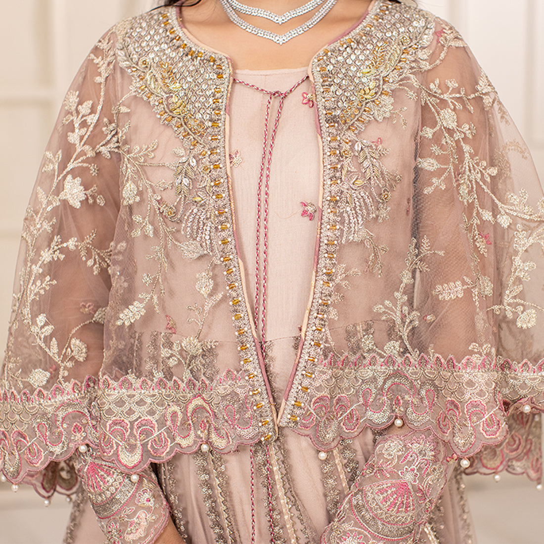 ZR-2448 | Tea Pink | 4 PC Zahra Rubab