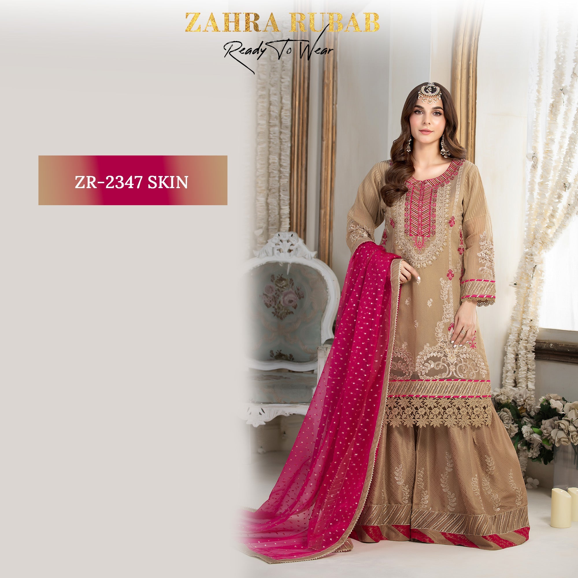 ZR-2347 Mustard, Skin Zahra Rubab fresh