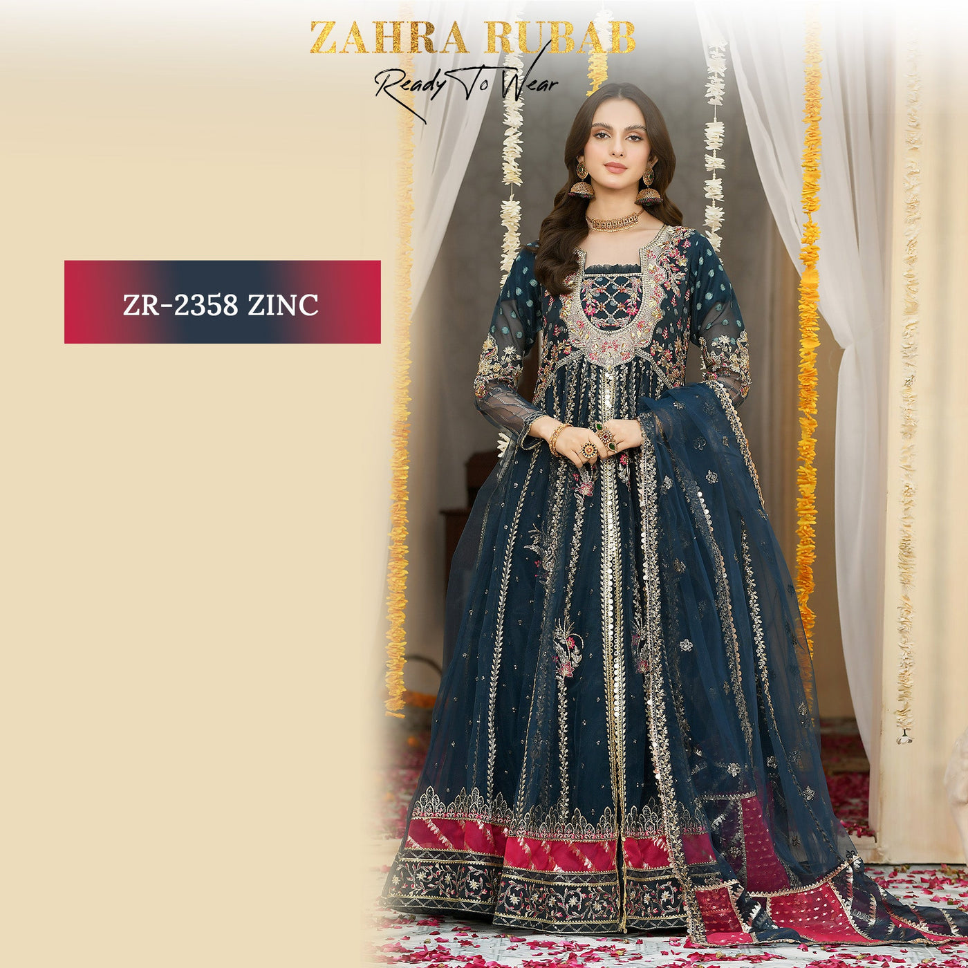 zinc color dress design Zinc