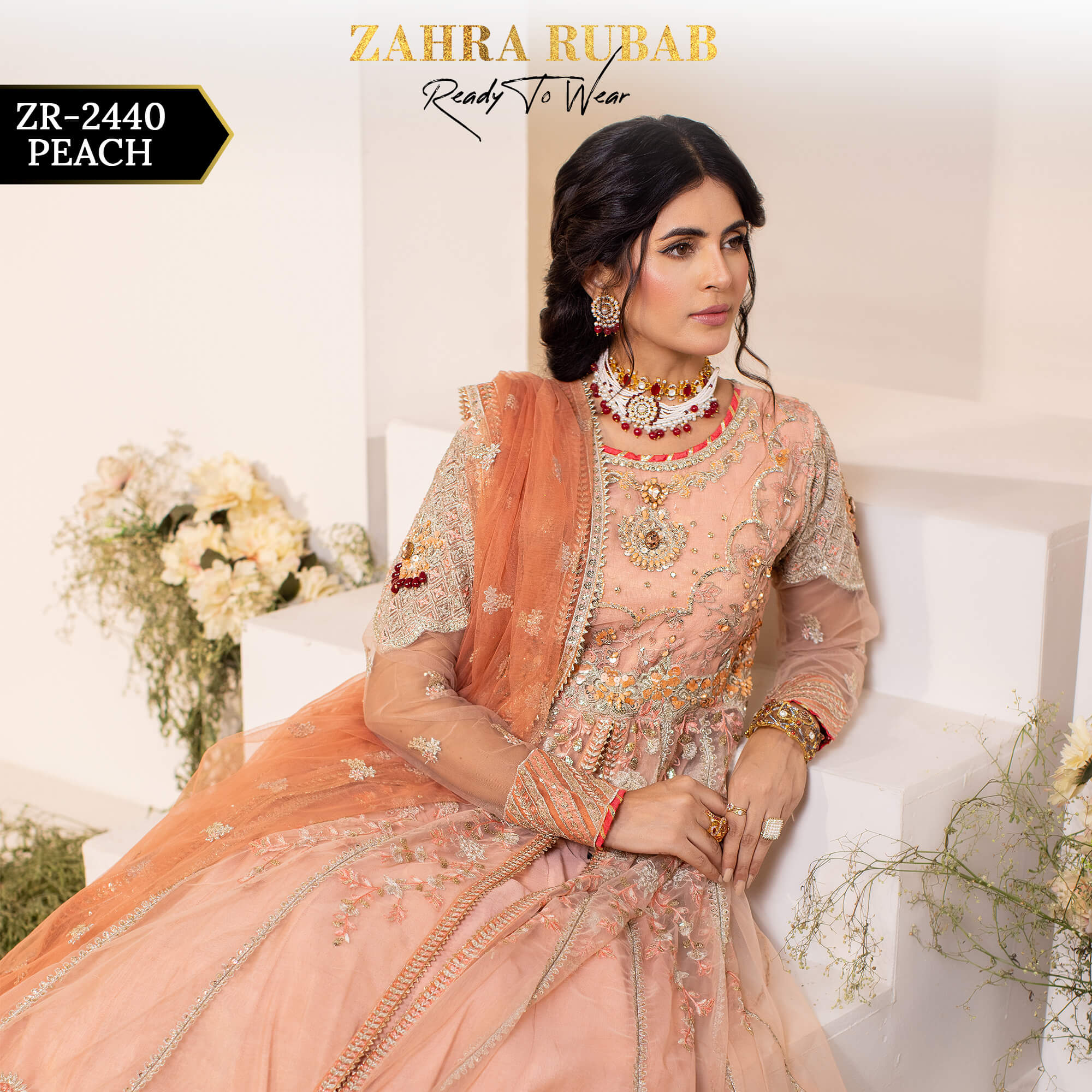 ZR-2440 PISTA, PEACH Zahra Rubab Afsana