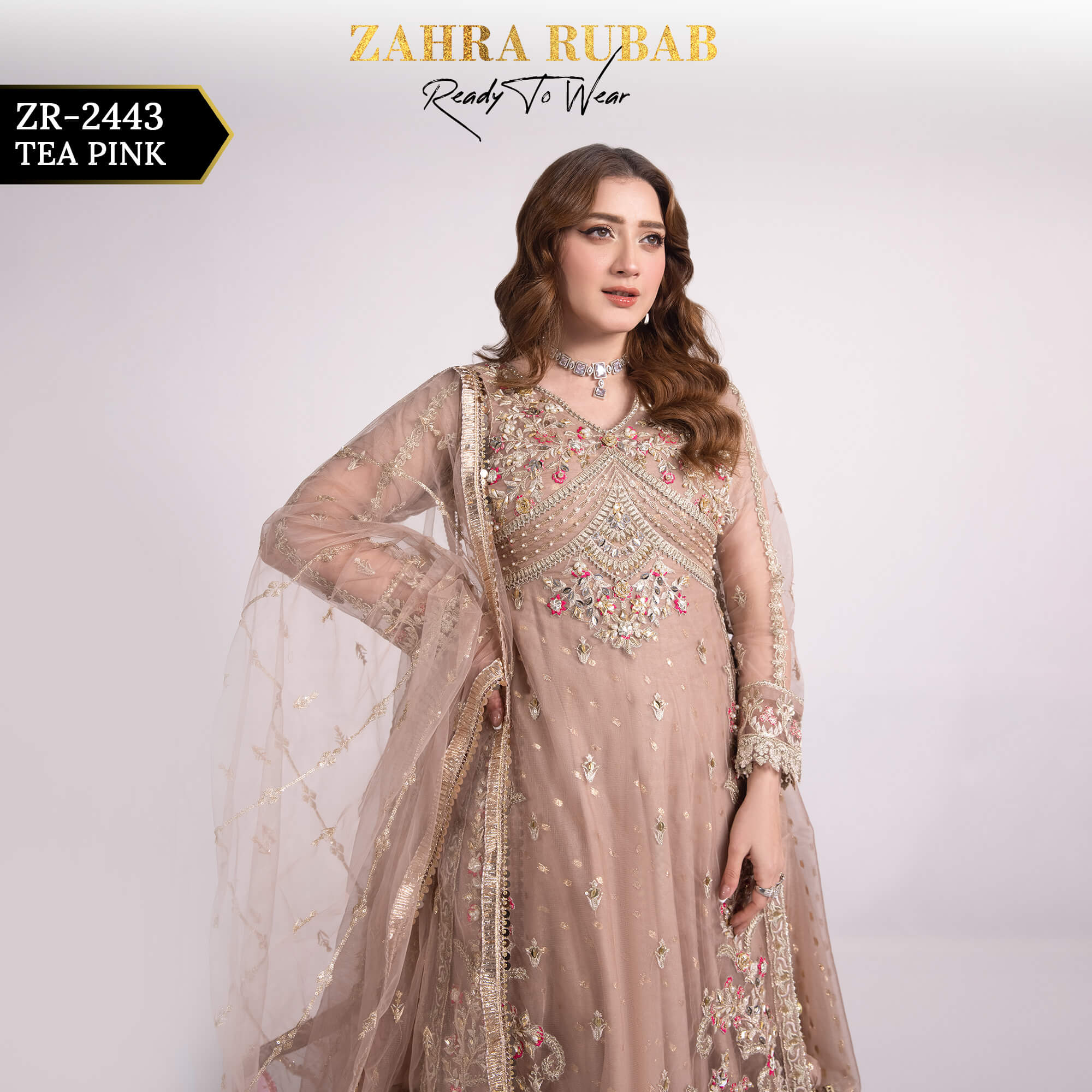 ZR-2443 SKIN, T PINK Zahra Rubab Afsana