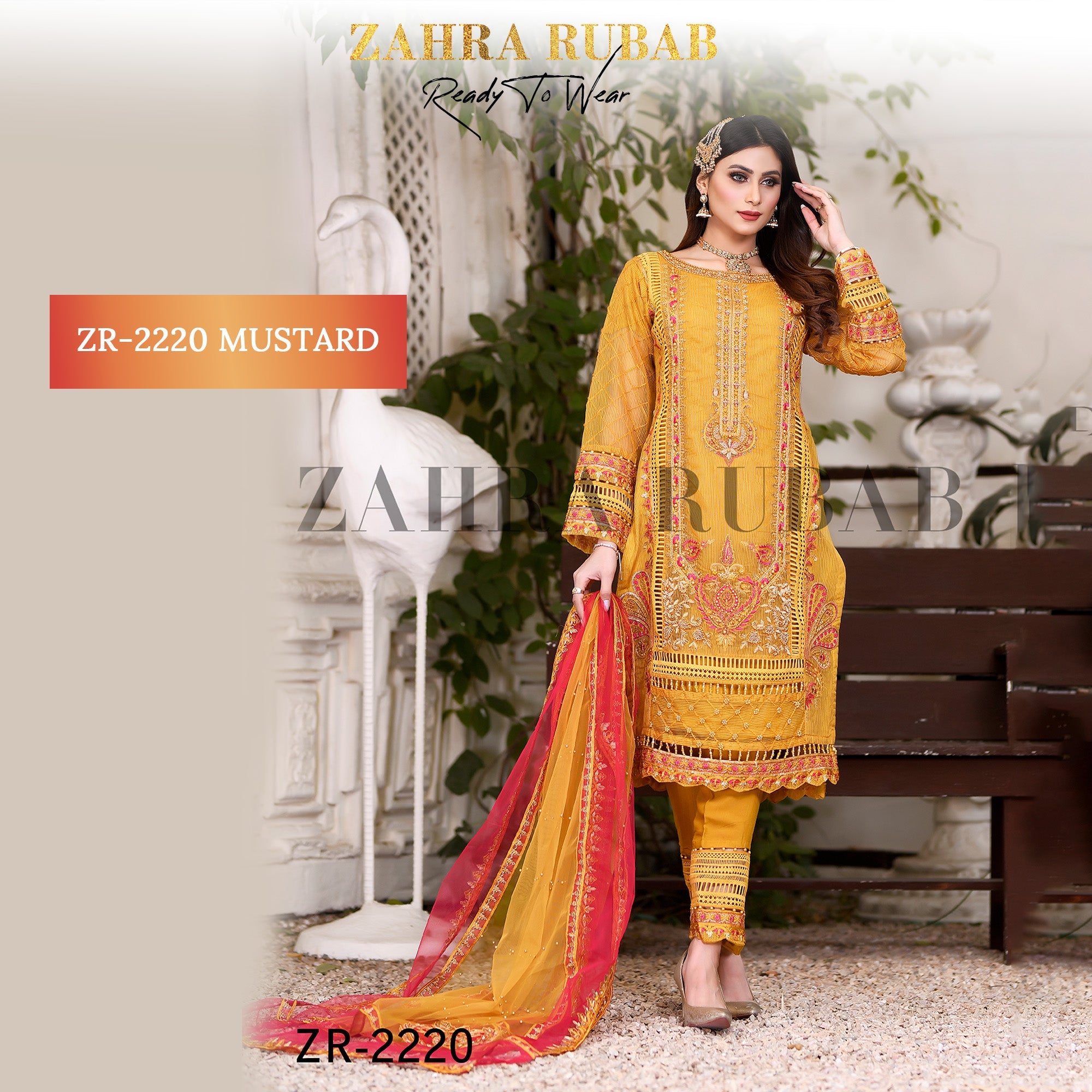 ZR-2220 Mustard Zahra Rubab fresh