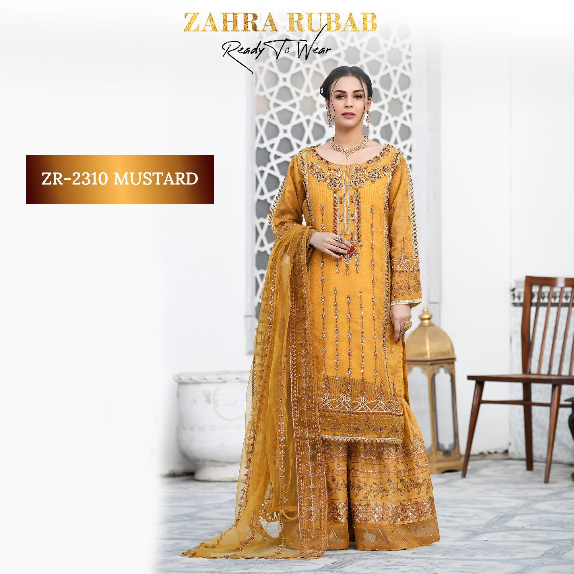 ZR-2310 Mustard Zahra Rubab fresh