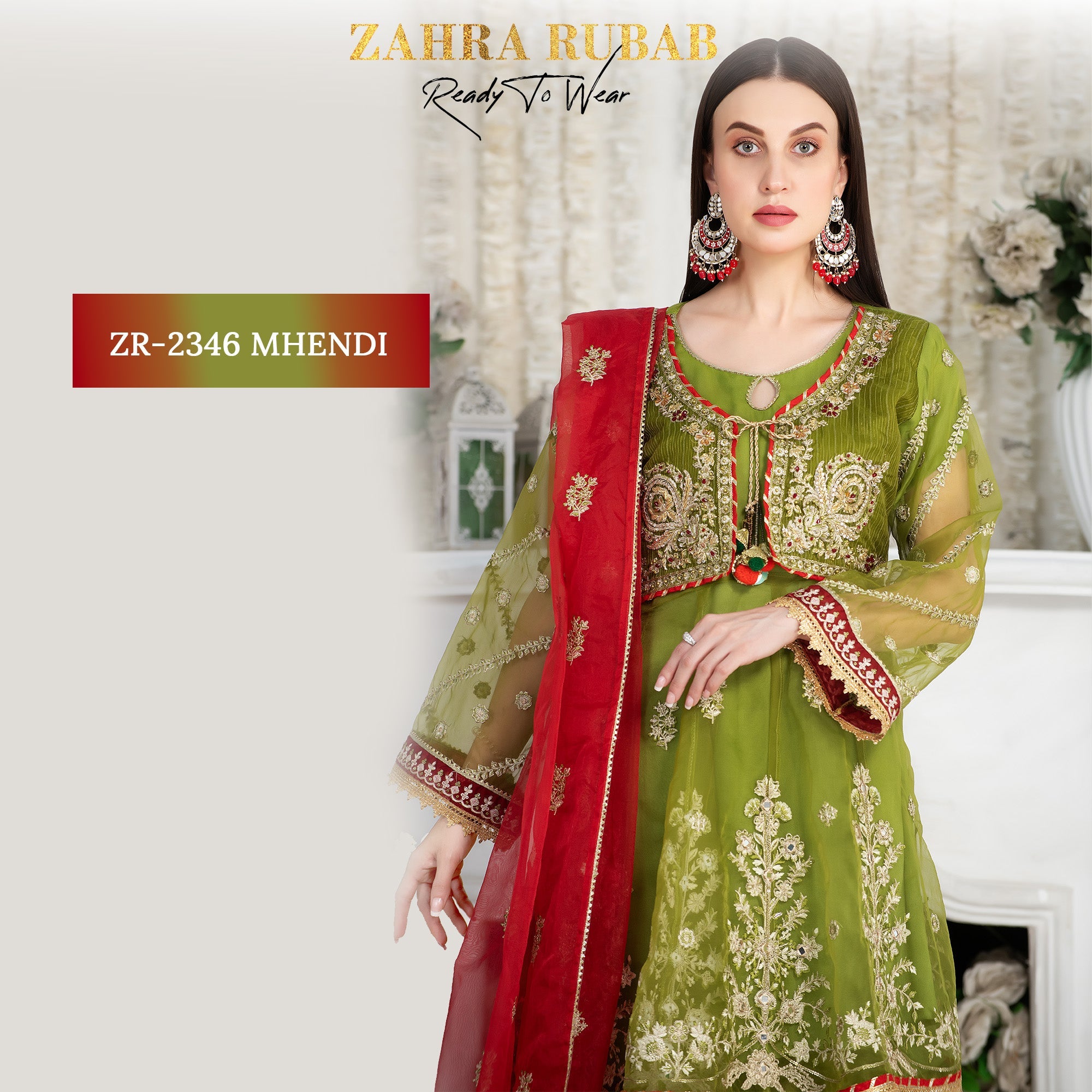 ZR-2346 Mustard Zahra Rubab fresh