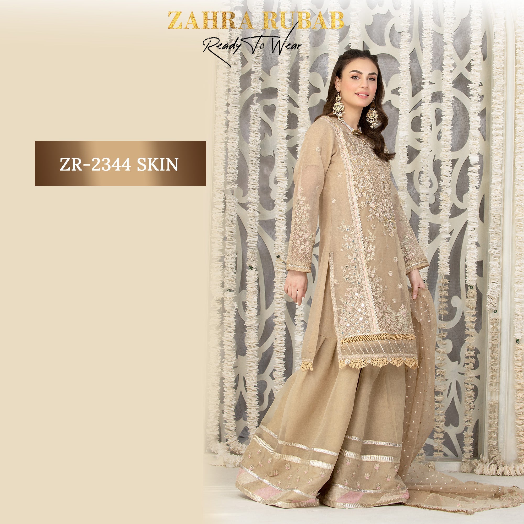 ZR-2344 Green & Skin Zahra Rubab fresh