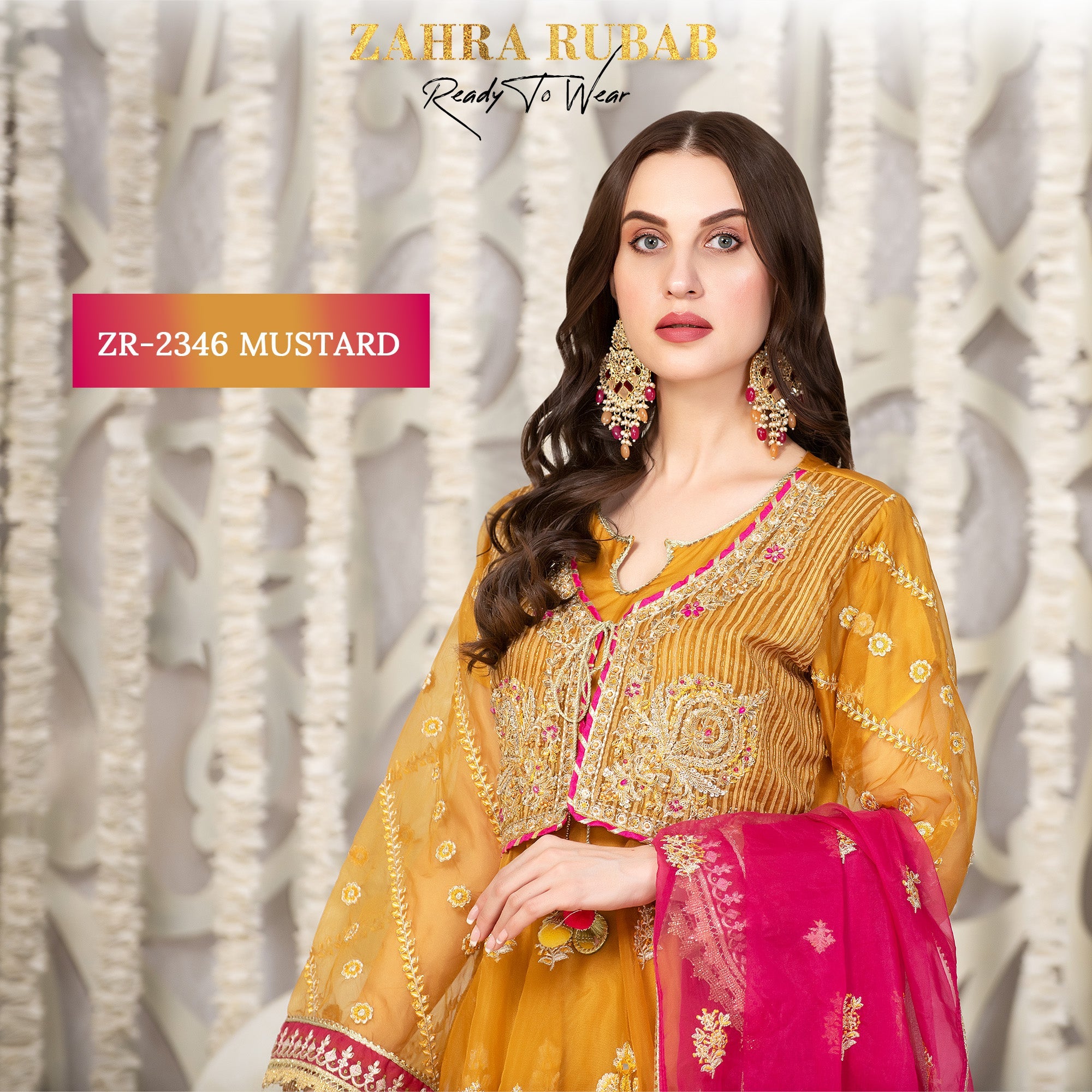 ZR-2346 Mustard Zahra Rubab fresh