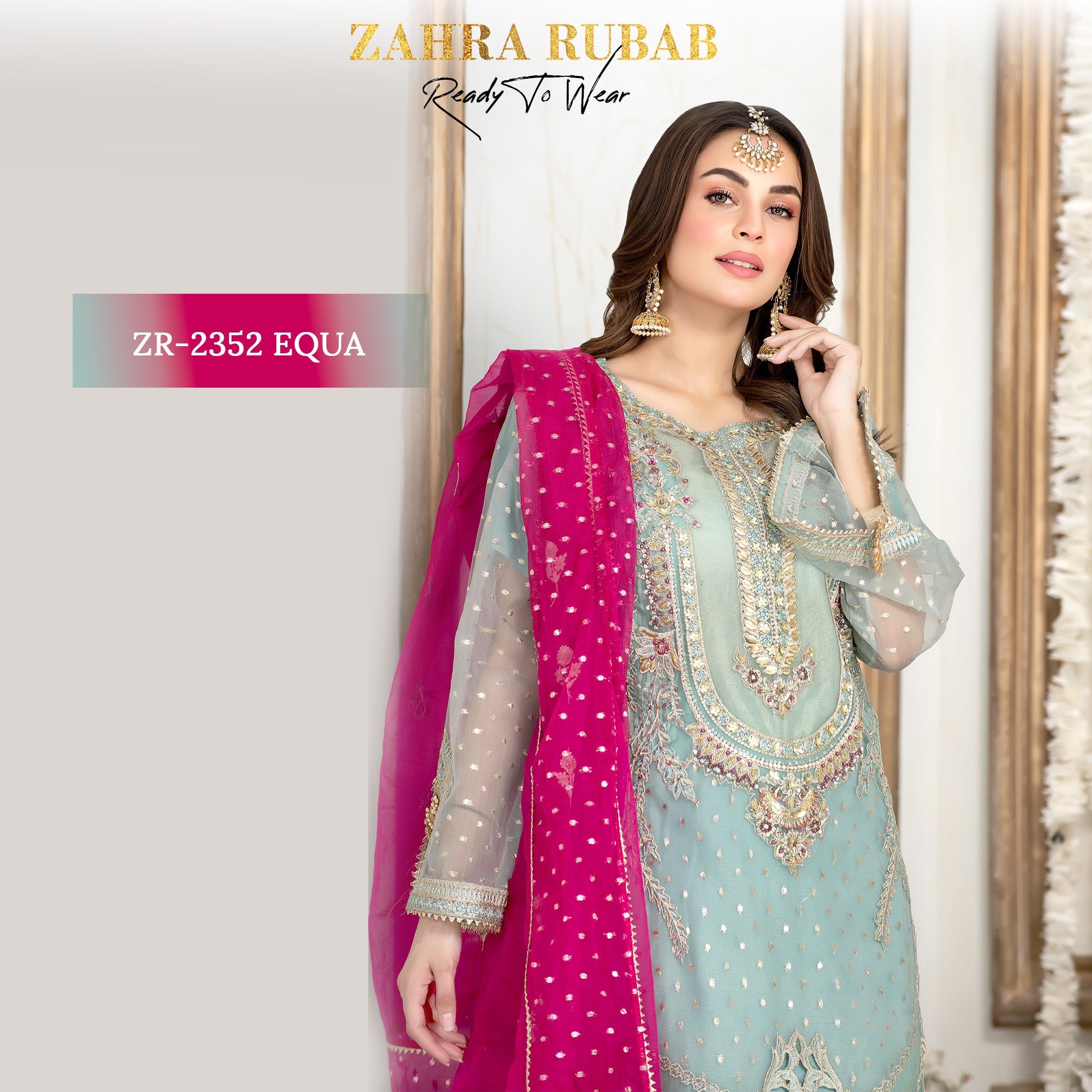ZR-2352 Aqua, Skin Zahra Rubab fresh