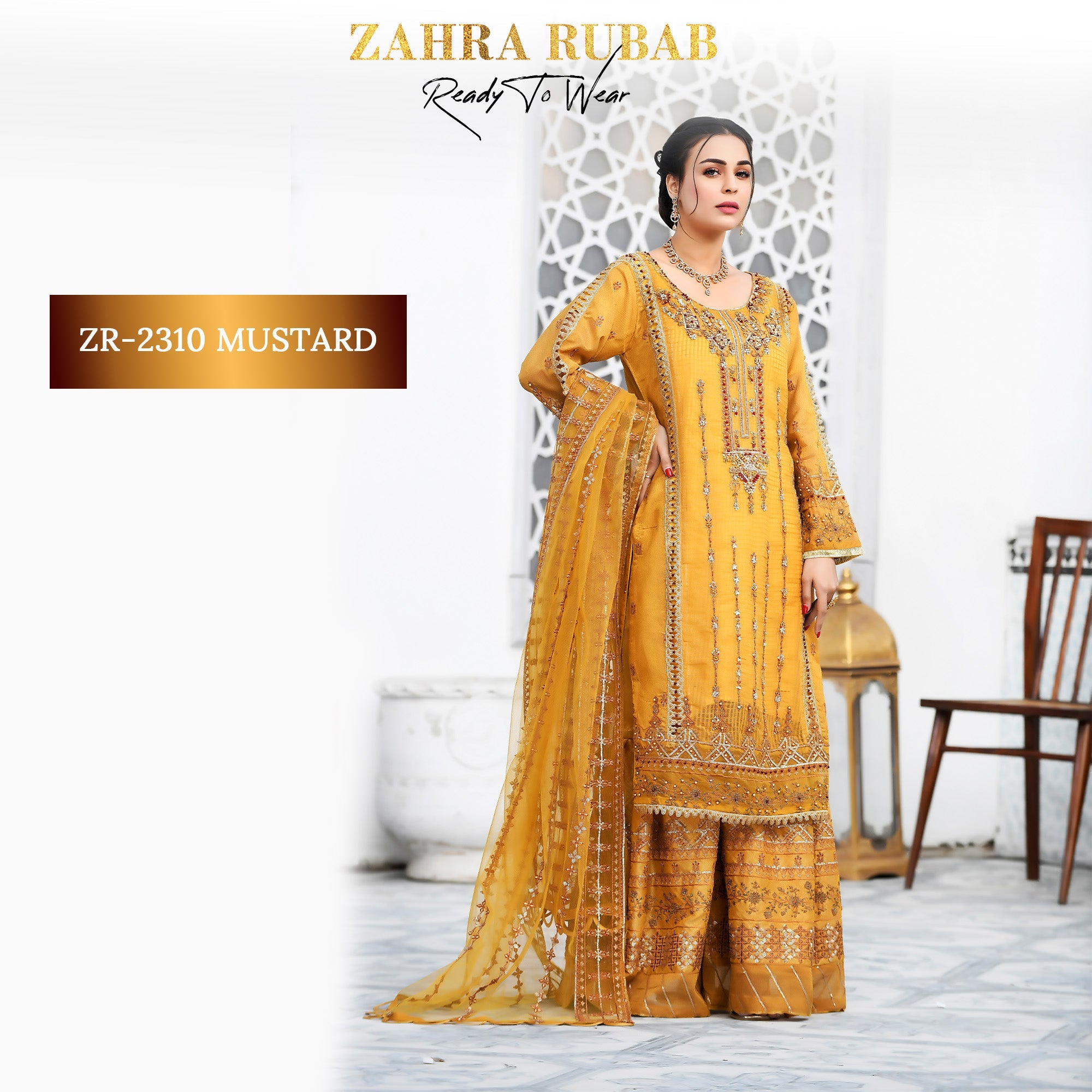 ZR-2310 Mustard Zahra Rubab fresh