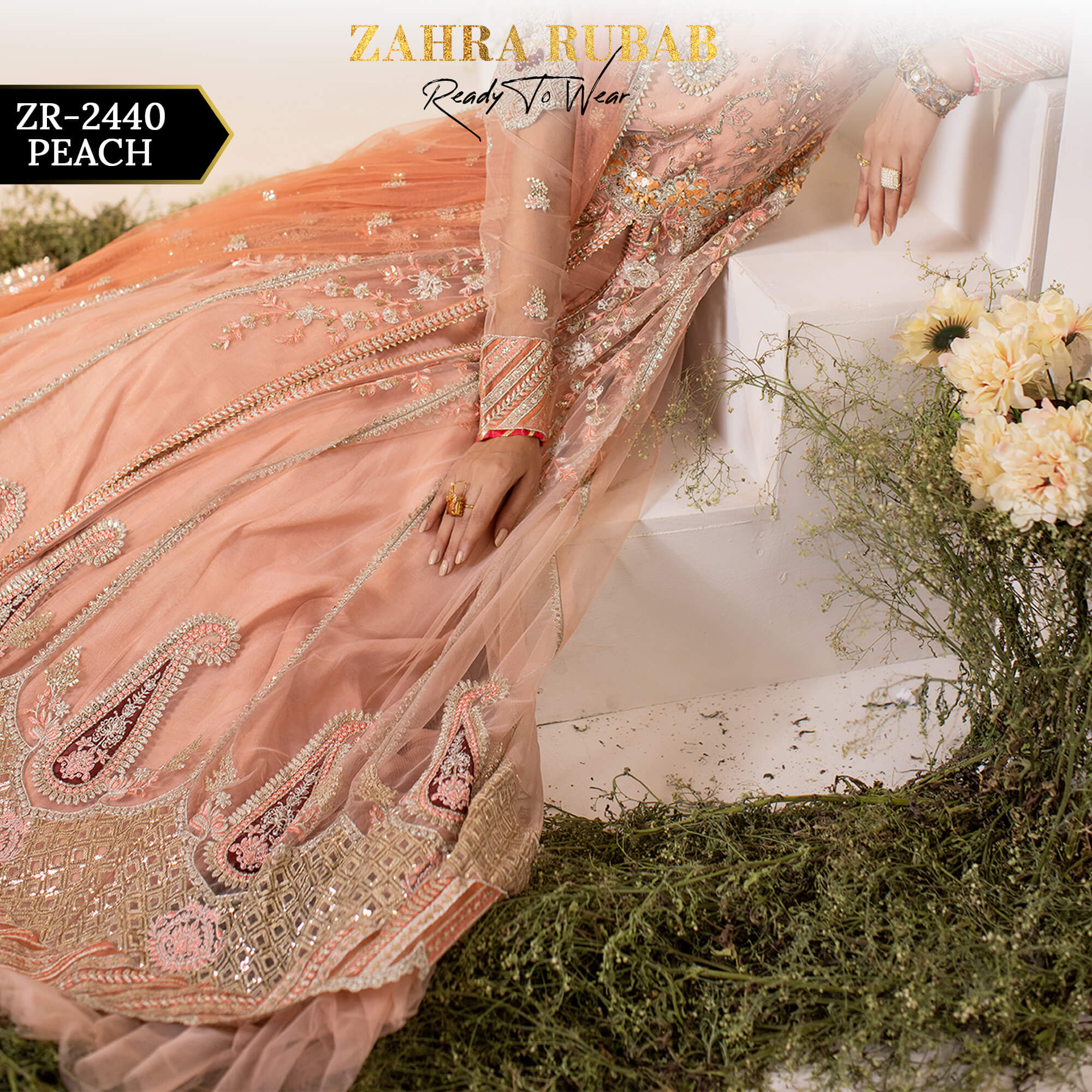 ZR-2440 PISTA, PEACH Zahra Rubab Afsana