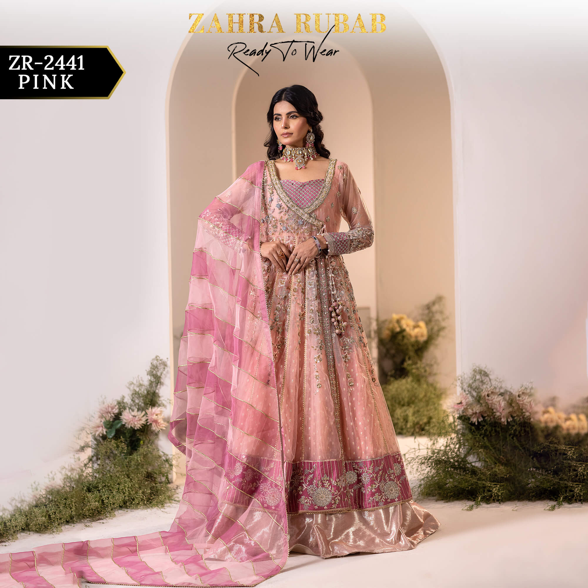 ZR-2441 | PINK Zahra Rubab