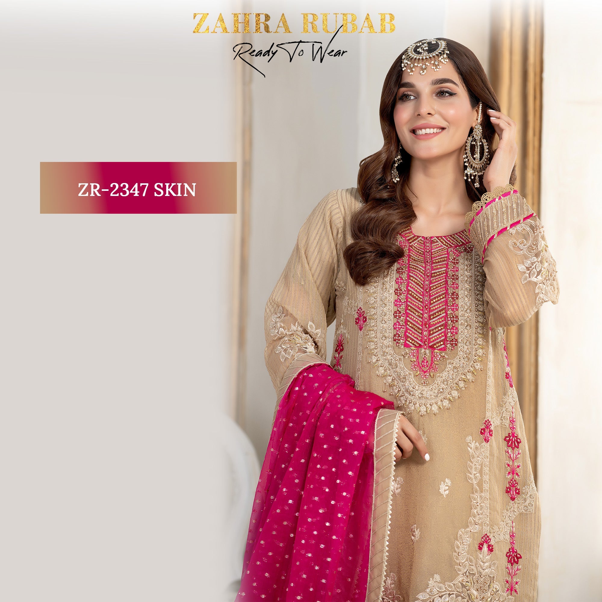 ZR-2347 Mustard, Skin Zahra Rubab fresh