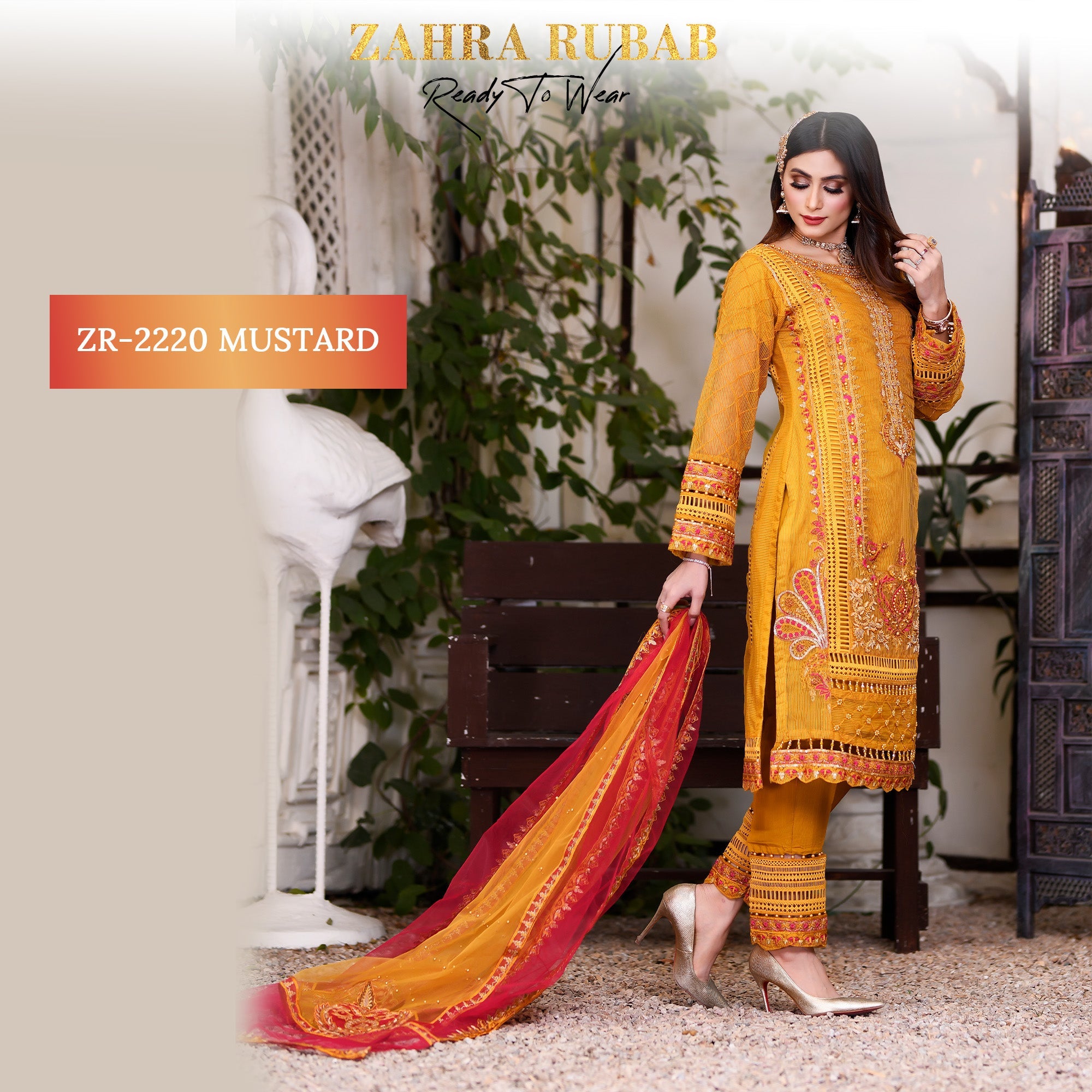 ZR-2220 Mustard Zahra Rubab fresh