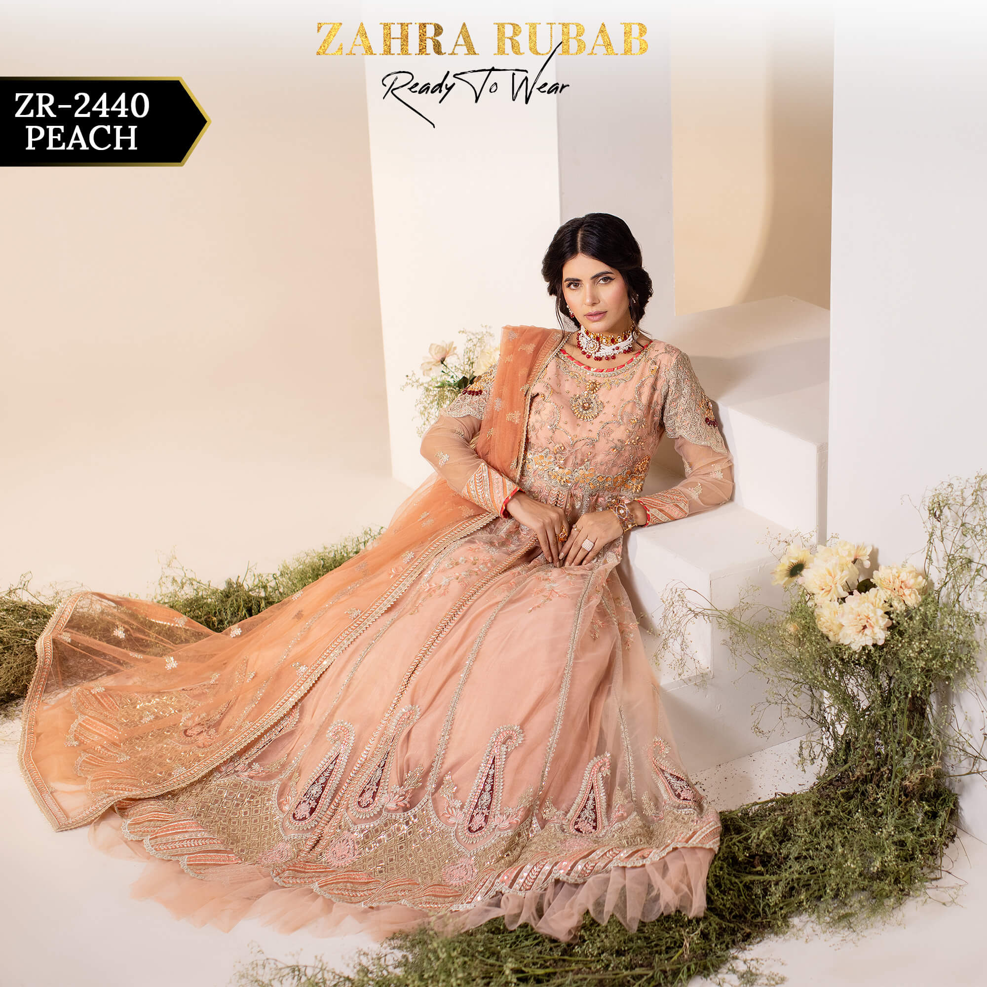 ZR-2440 PISTA, PEACH Zahra Rubab Afsana