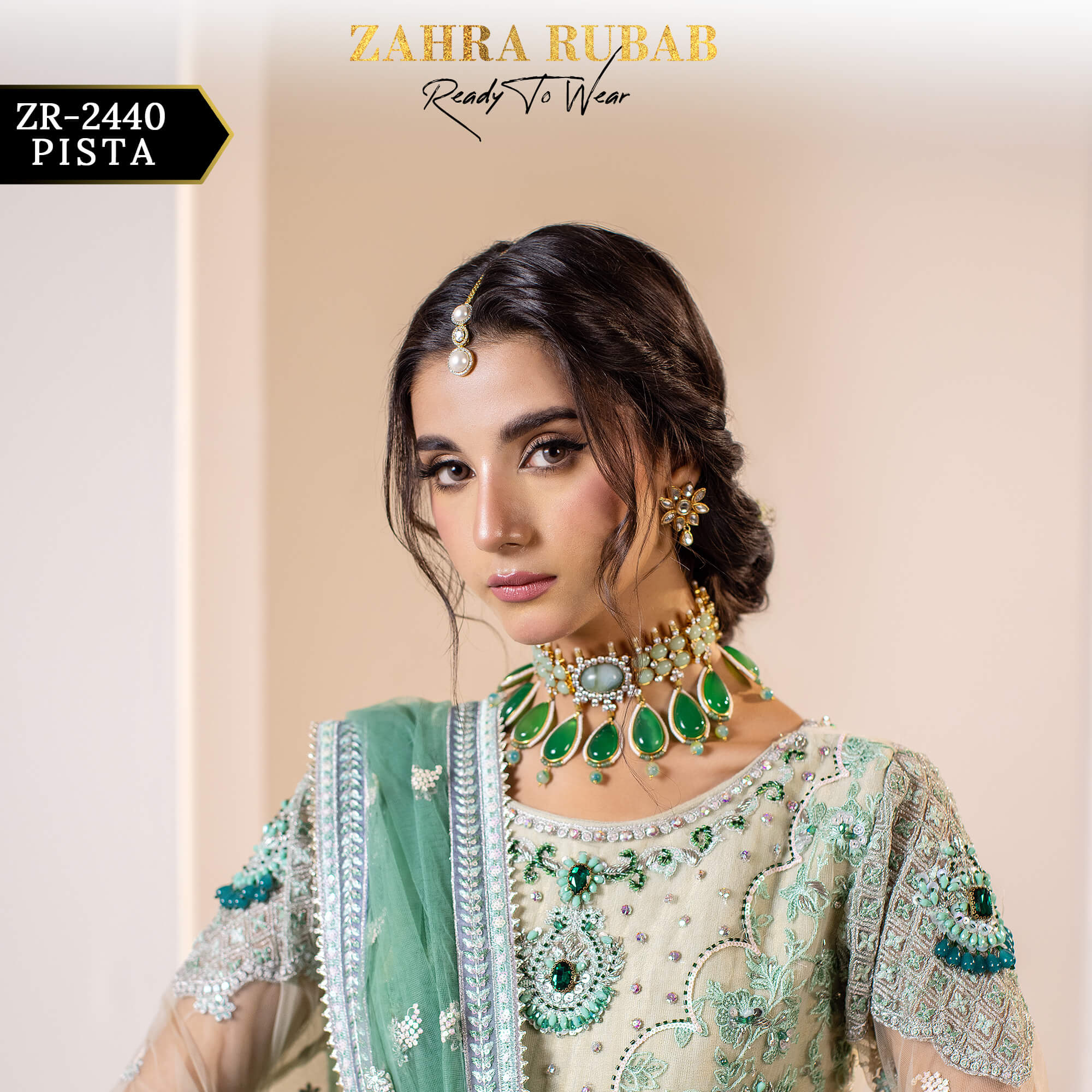 ZR-2440 PISTA, PEACH Zahra Rubab Afsana