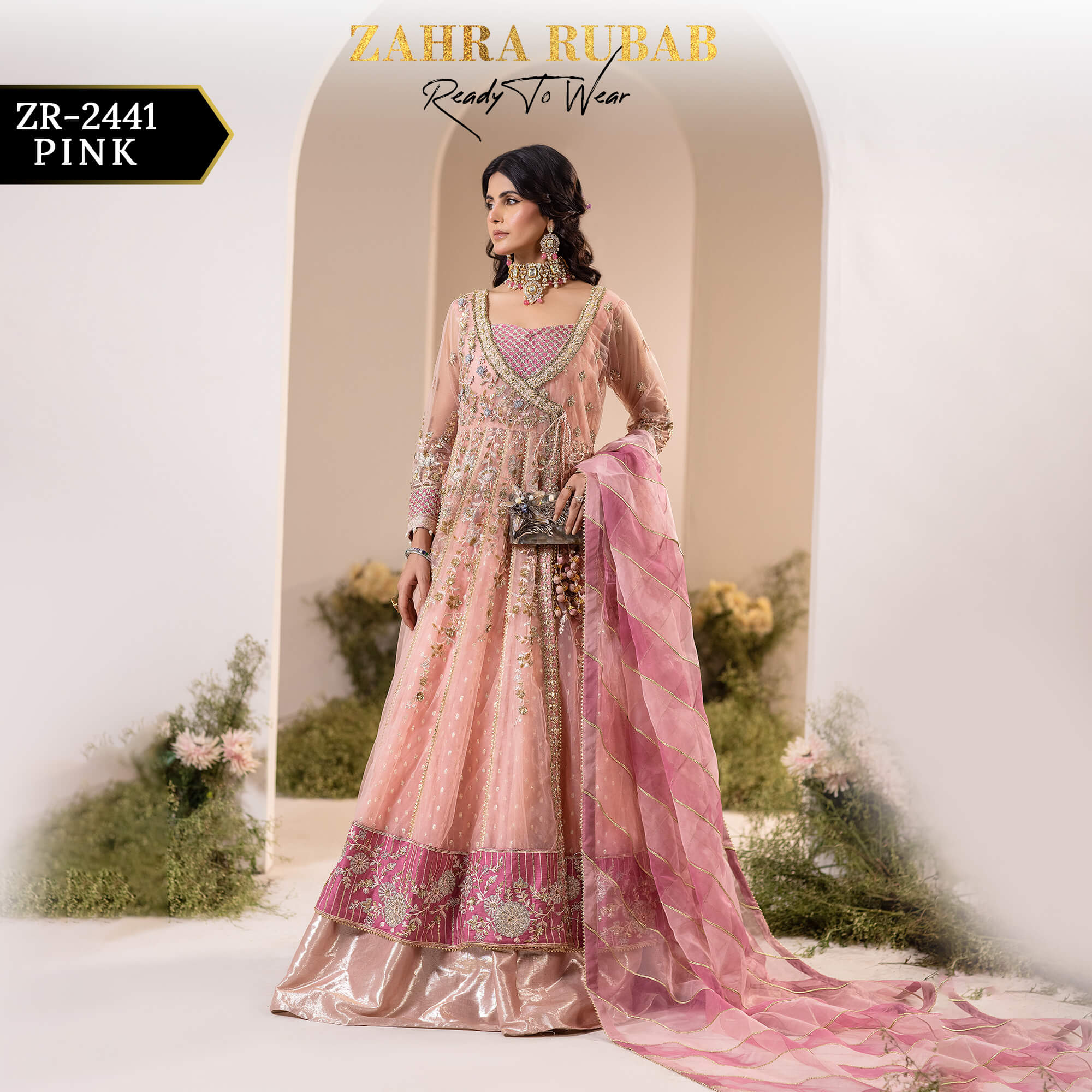 ZR-2441 | PINK Zahra Rubab