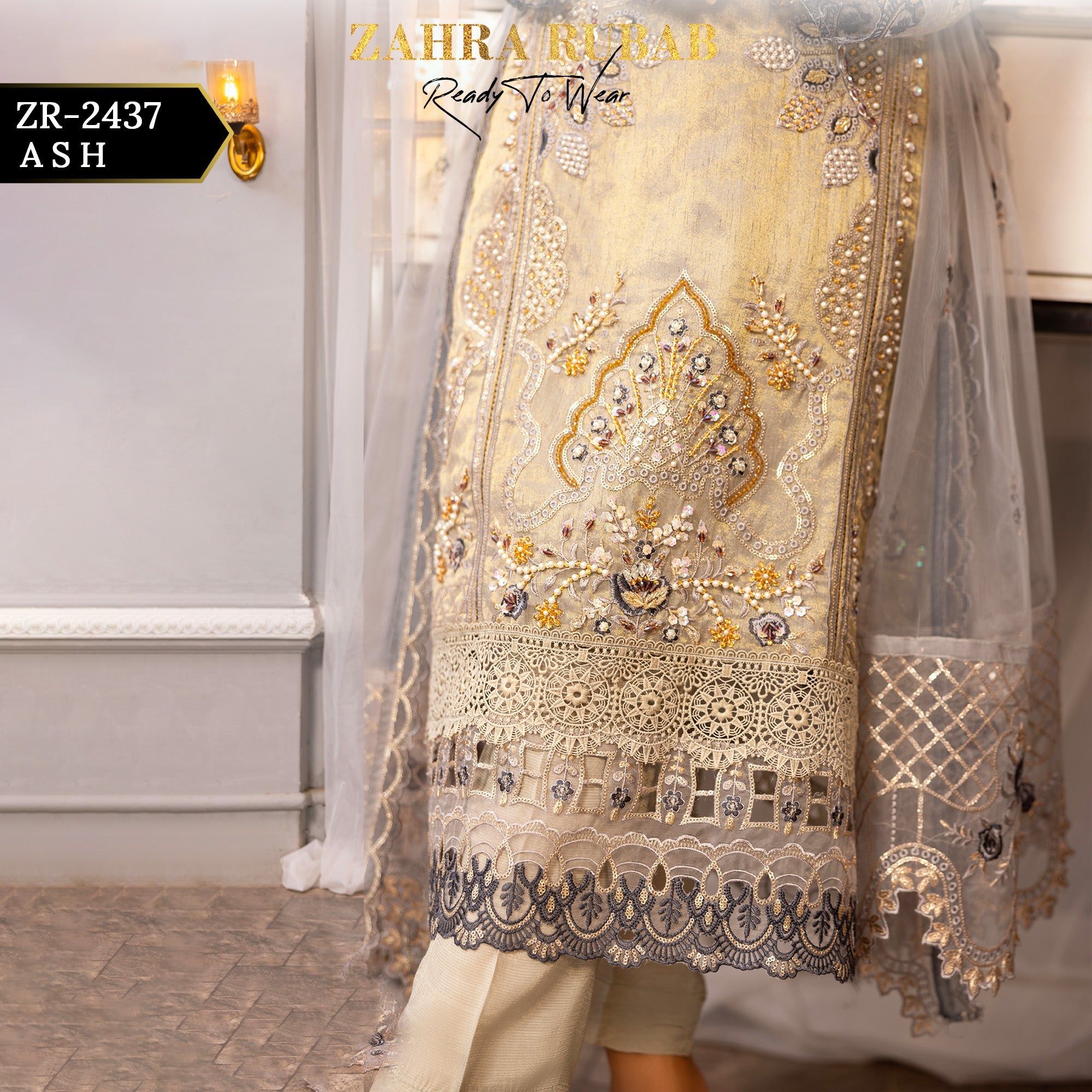 ZR - 2437 Ash Zahra Rubab Gul Mohar