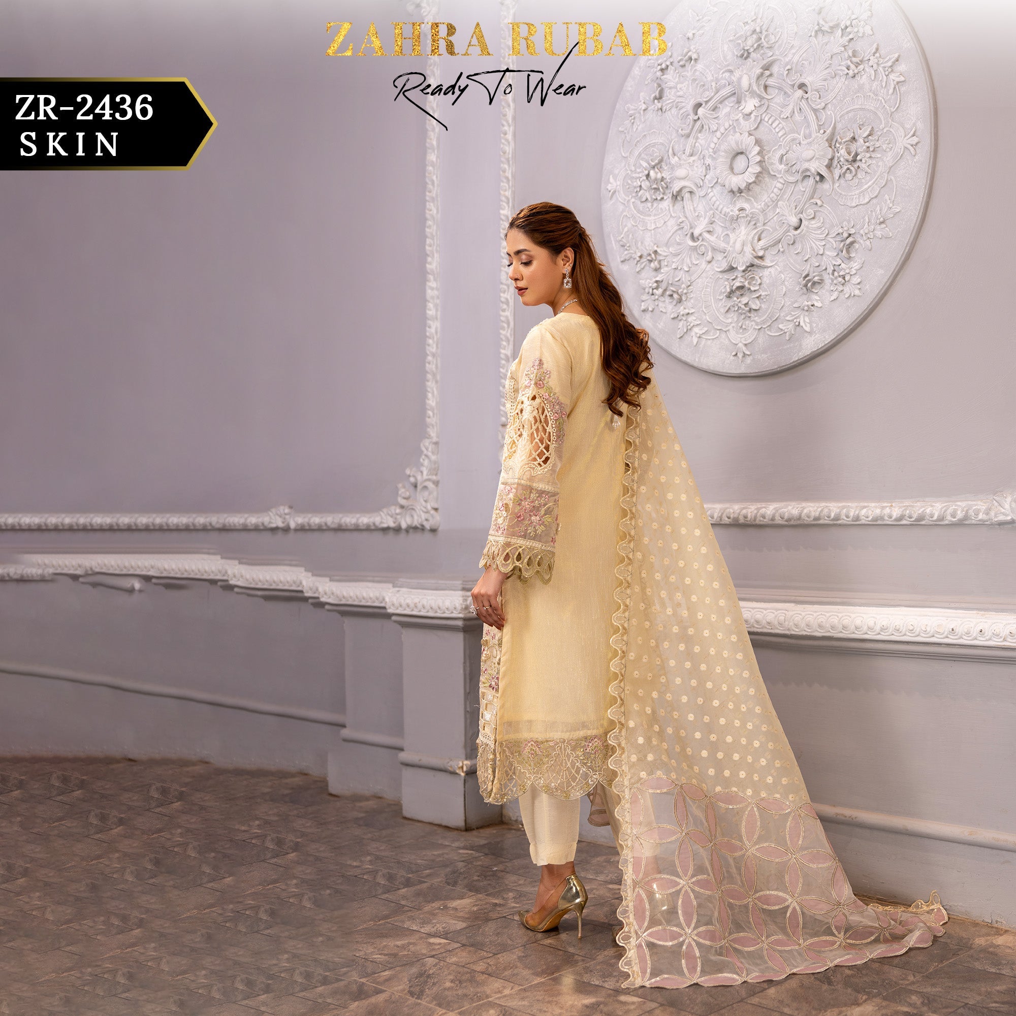 ZR - 2436 Skin Zahra Rubab Gul Mohar