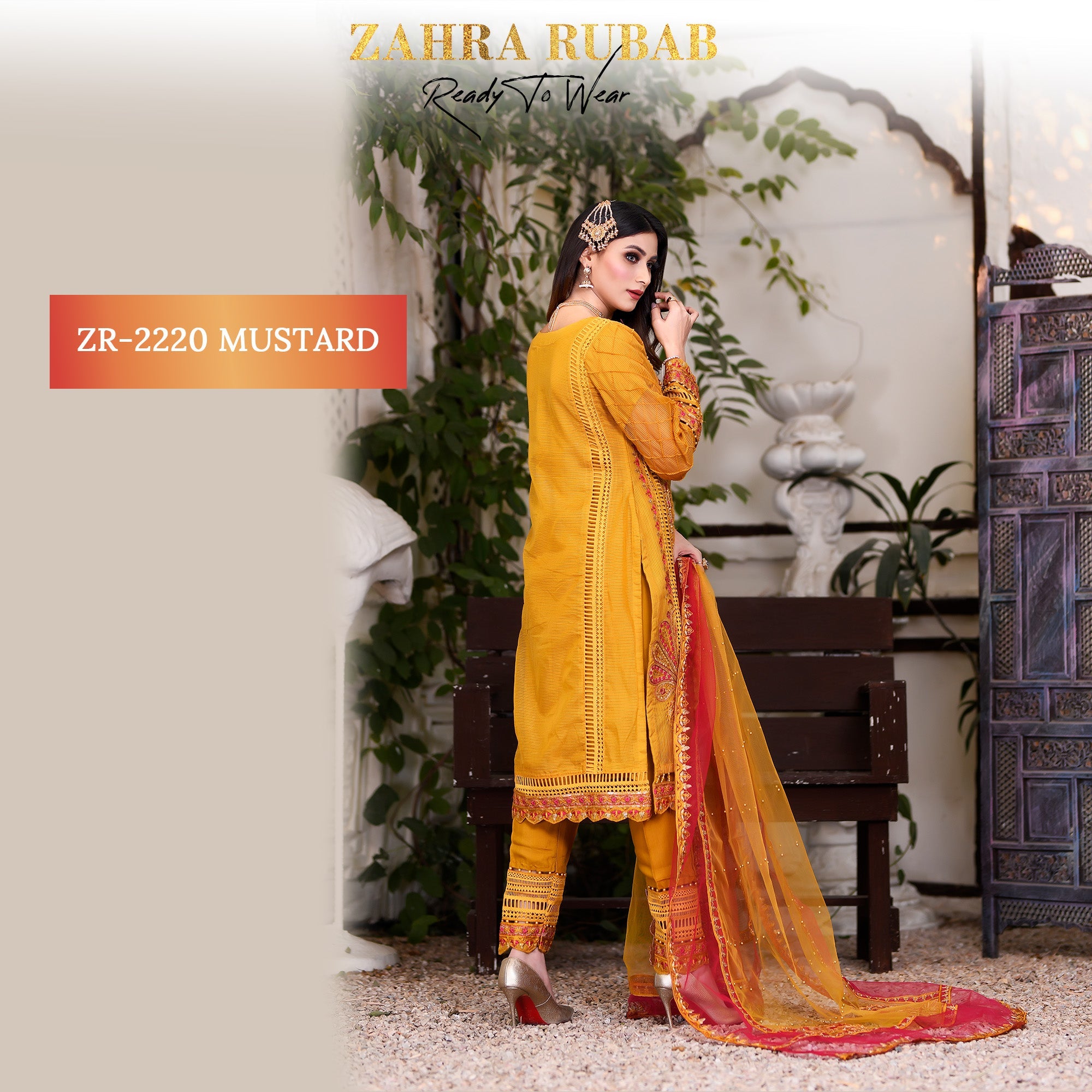 ZR-2220 Mustard Zahra Rubab fresh