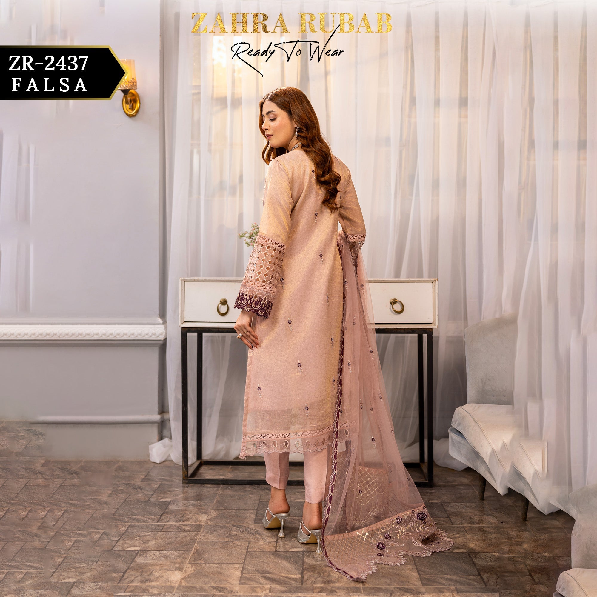 ZR - 2437 Falsa Zahra Rubab Gul Mohar