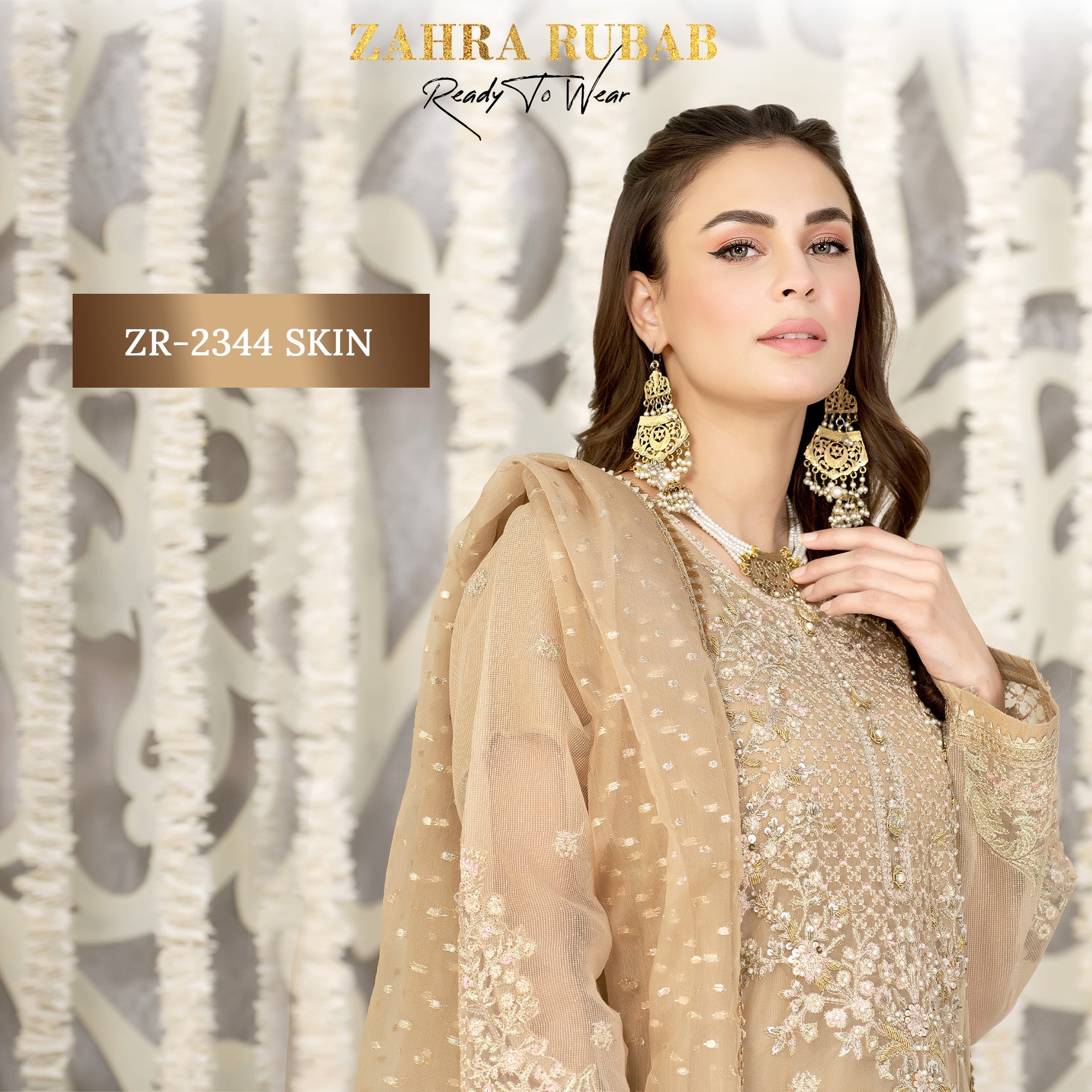 ZR-2344 Green & Skin Zahra Rubab fresh