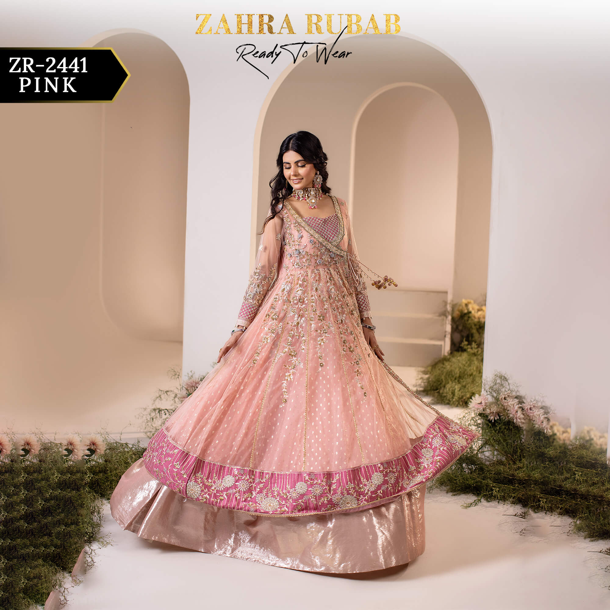 ZR-2441 | PINK Zahra Rubab