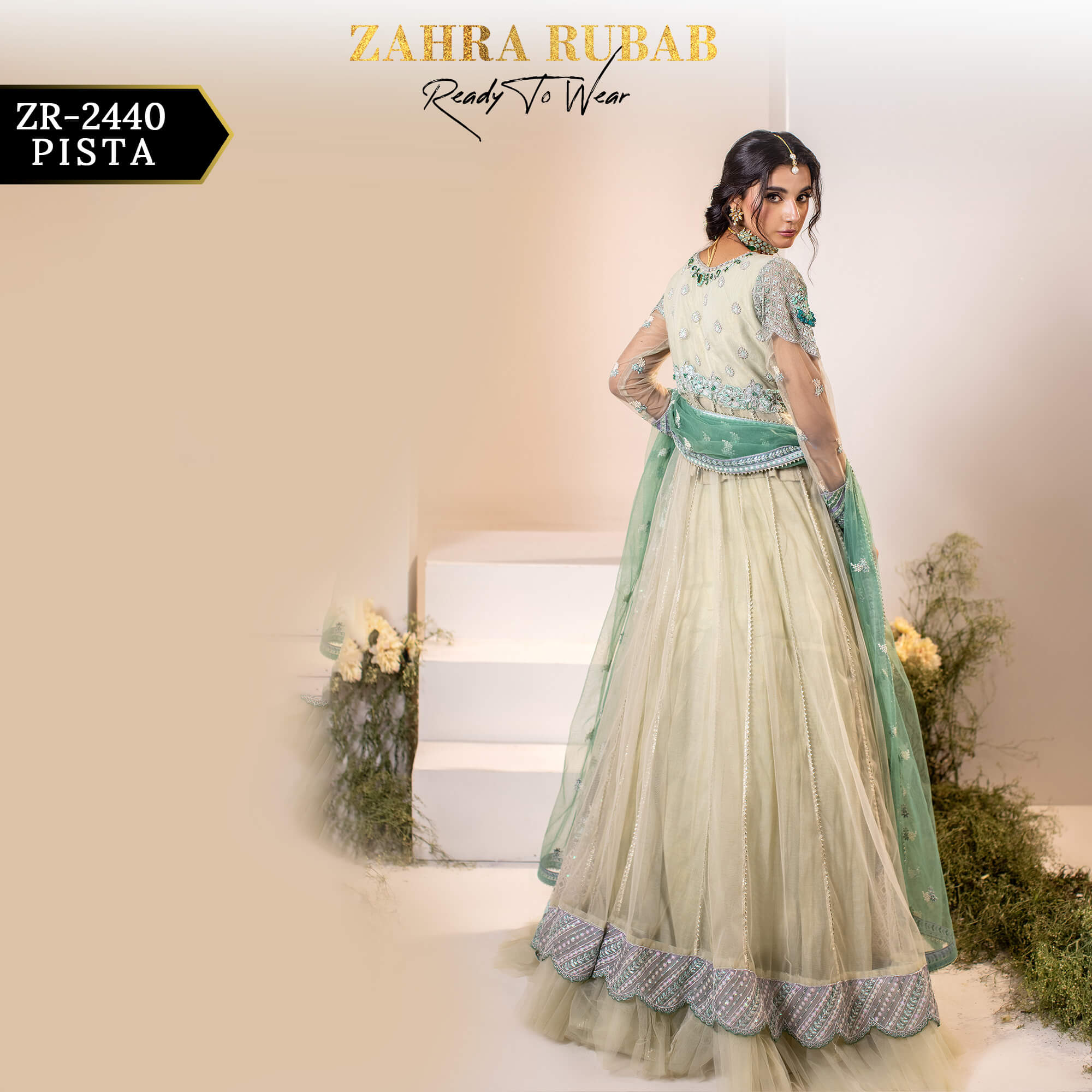 ZR-2440 PISTA, PEACH Zahra Rubab Afsana