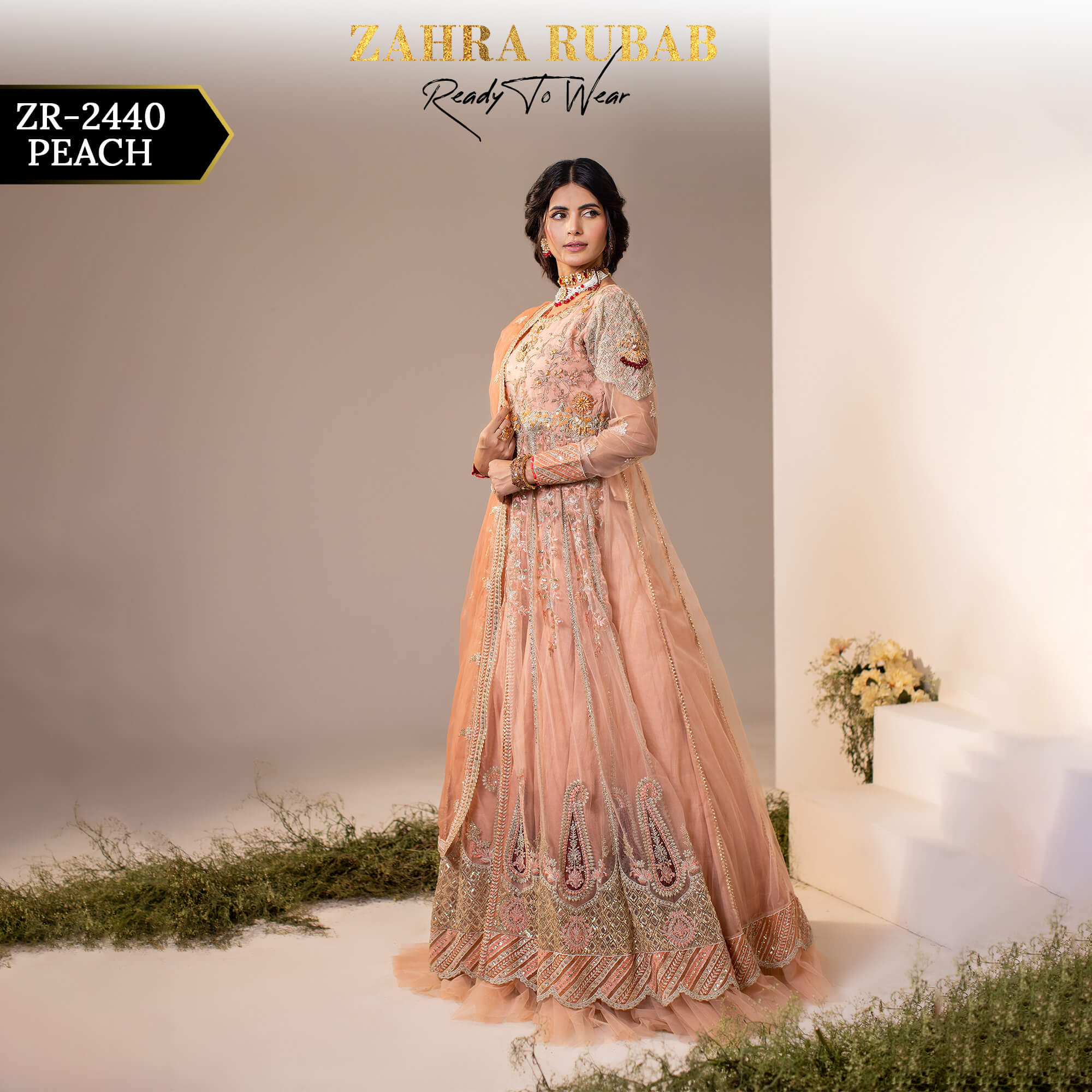 ZR-2440 PISTA, PEACH Zahra Rubab Afsana