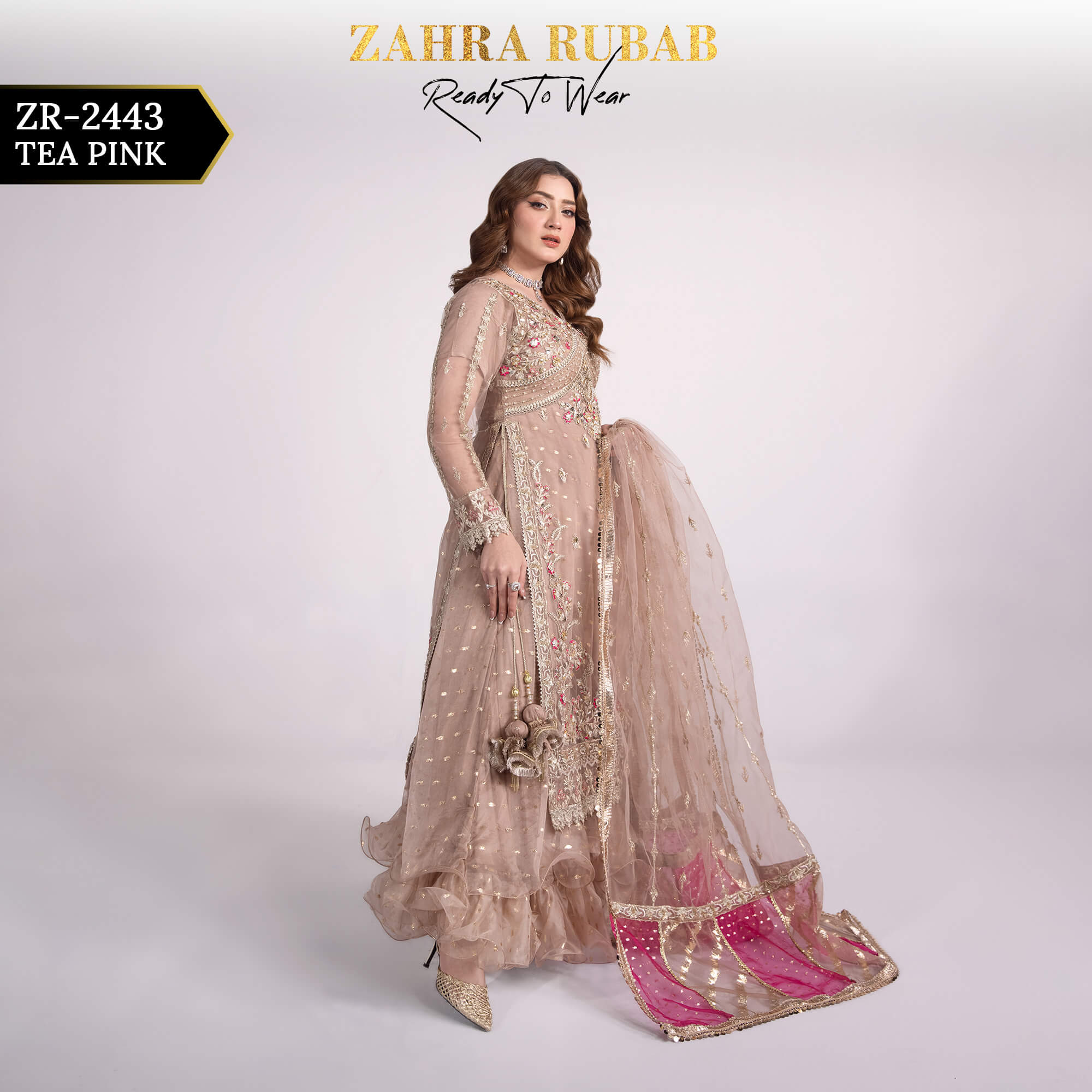 ZR-2443 SKIN, T PINK Zahra Rubab Afsana