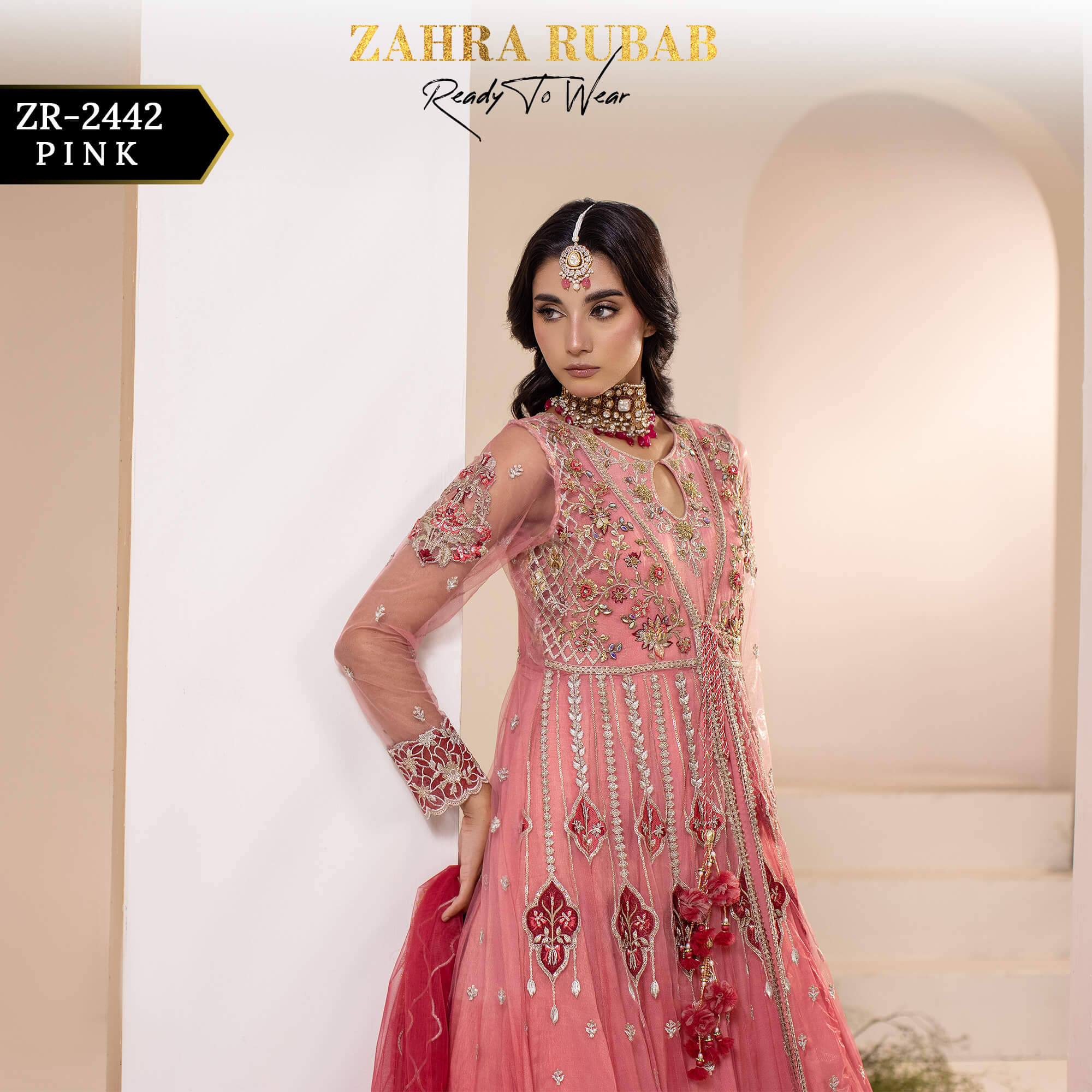 ZR-2442 PINK, DHANI Zahra Rubab Afsana