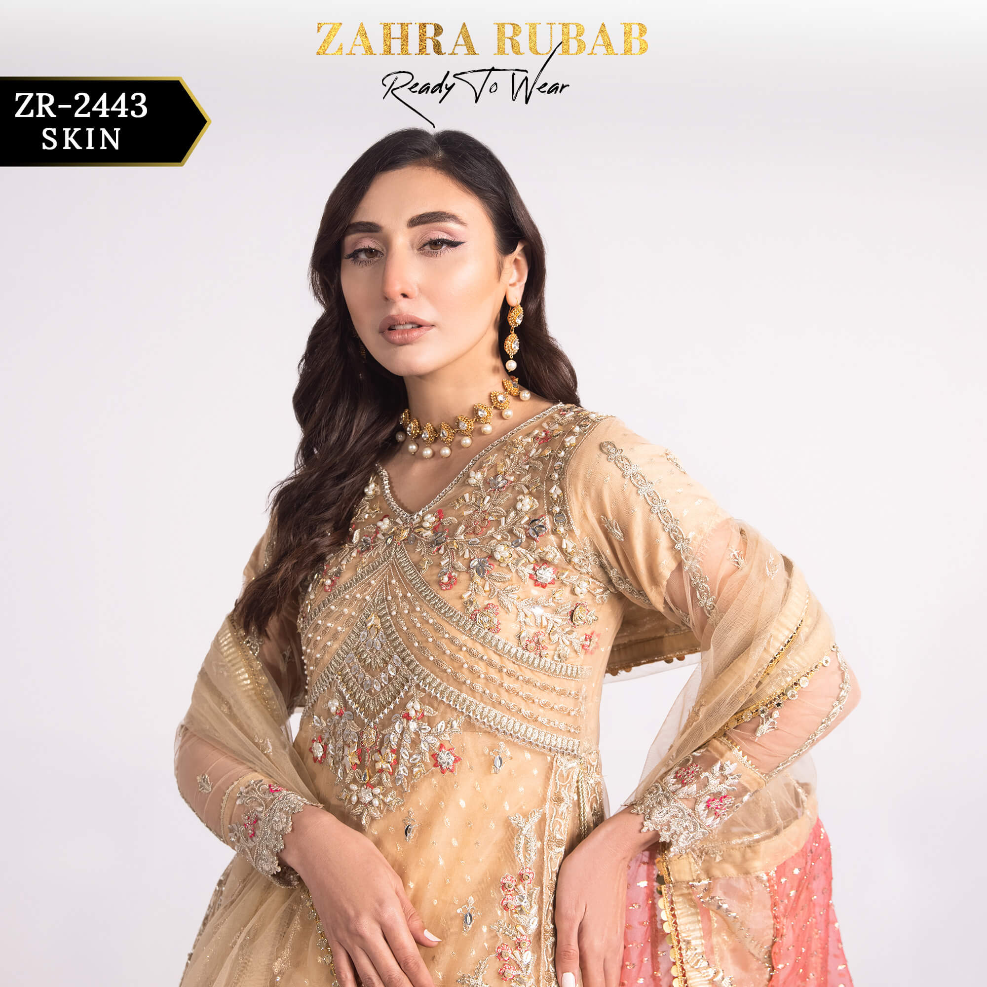 ZR-2443 SKIN, T PINK Zahra Rubab Afsana