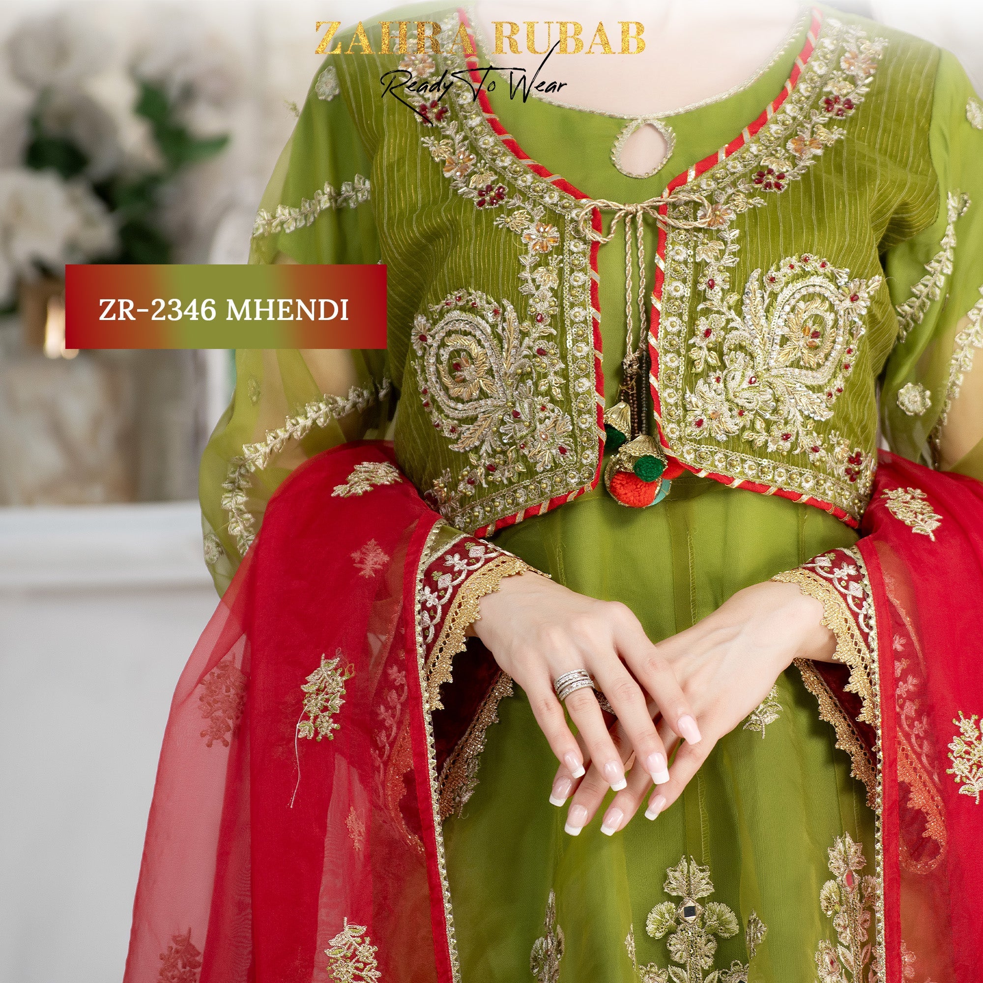 ZR-2346 Mustard Zahra Rubab fresh